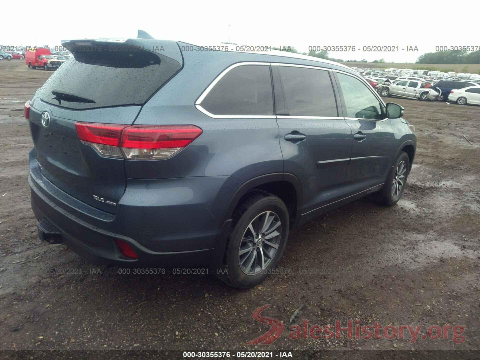 5TDJZRFH2JS824513 2018 TOYOTA HIGHLANDER