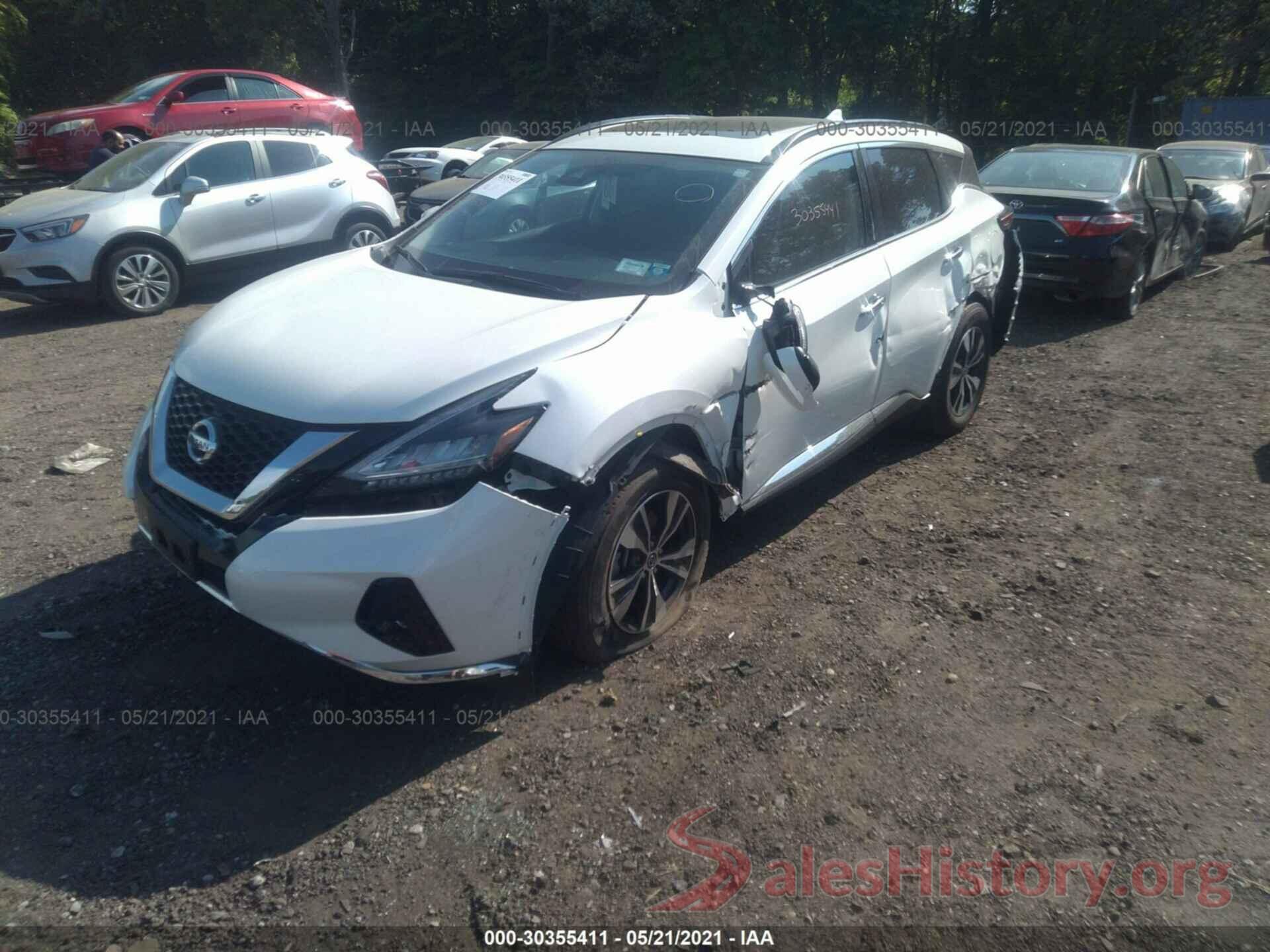 5N1AZ2BS1LN152277 2020 NISSAN MURANO