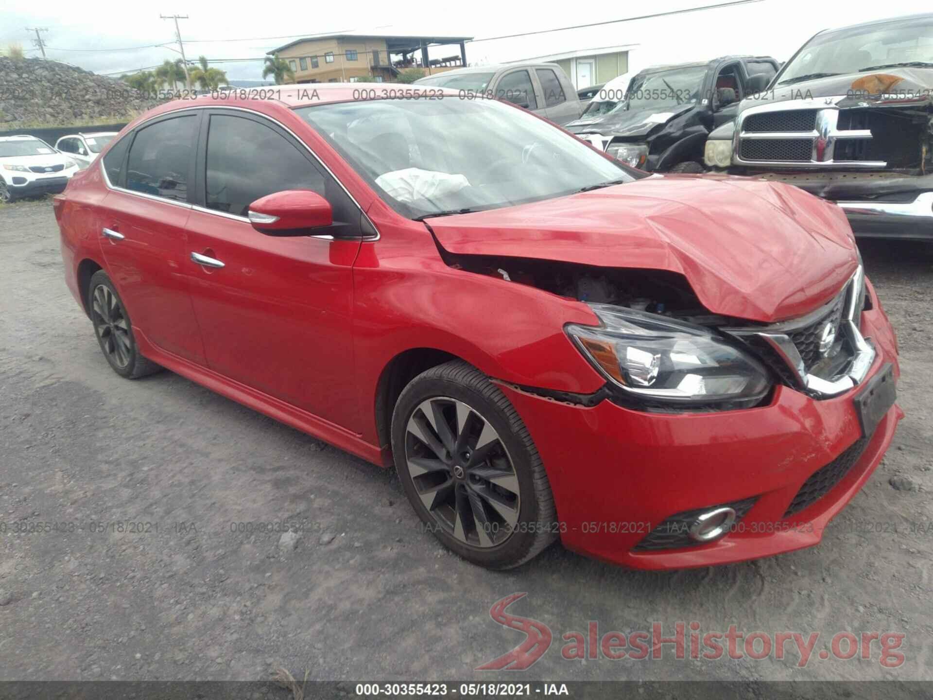 3N1AB7AP1GY233925 2016 NISSAN SENTRA