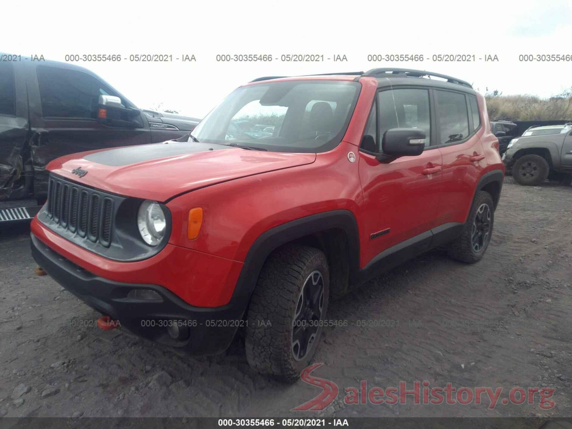 ZACCJBCT0GPD44816 2016 JEEP RENEGADE