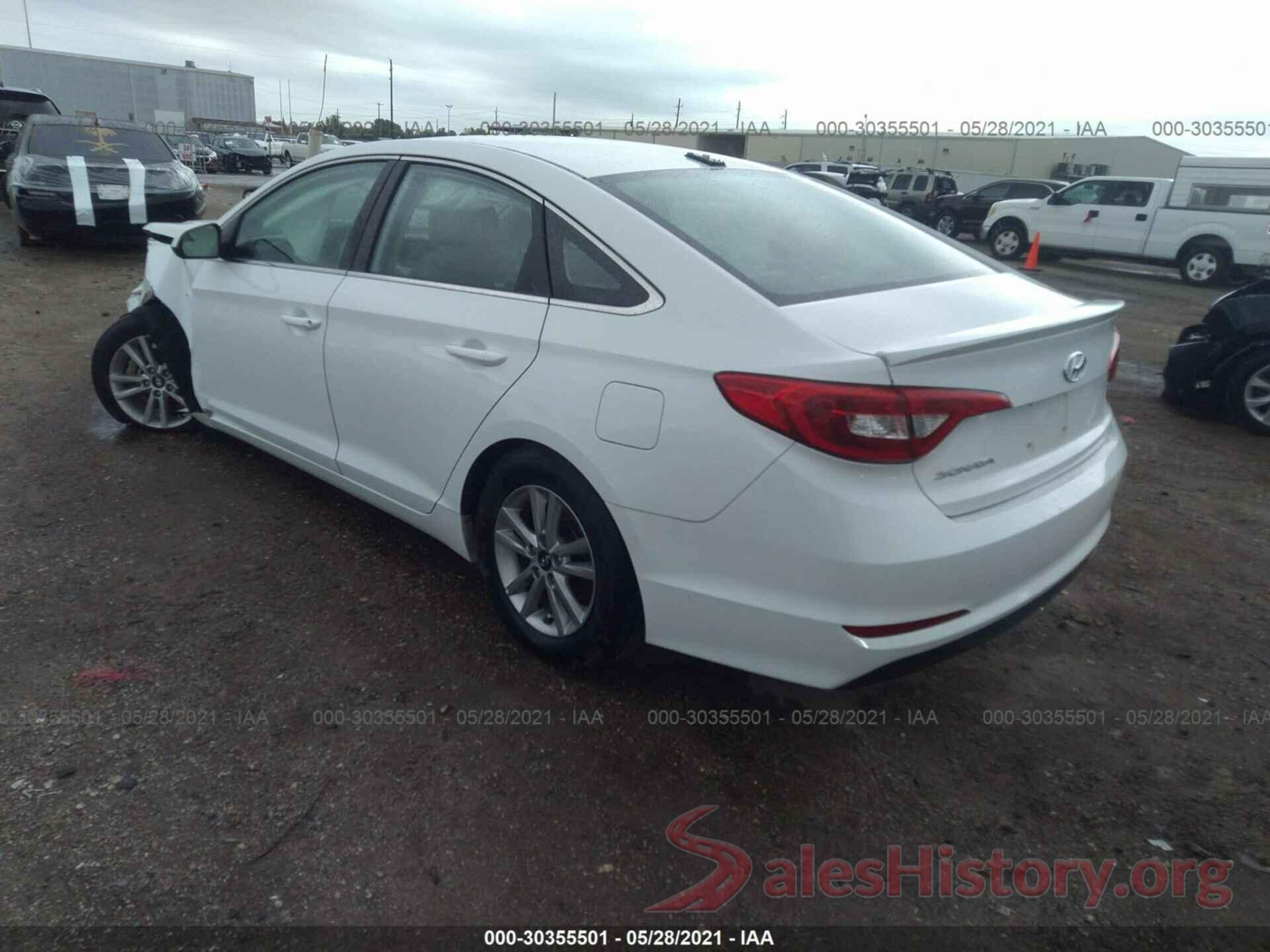 5NPE24AFXHH485868 2017 HYUNDAI SONATA