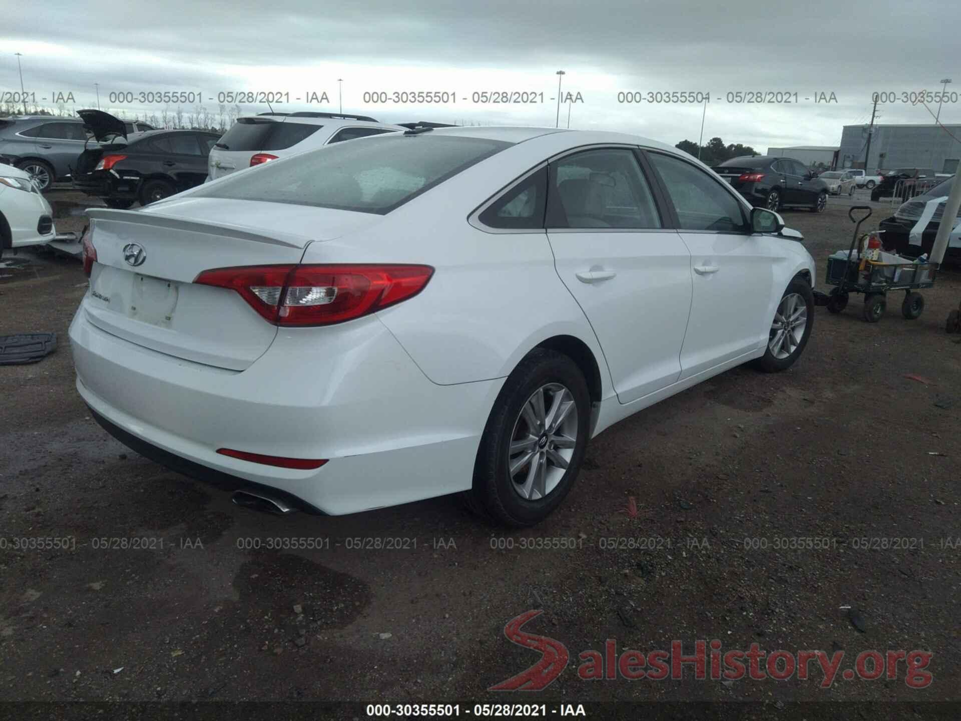 5NPE24AFXHH485868 2017 HYUNDAI SONATA