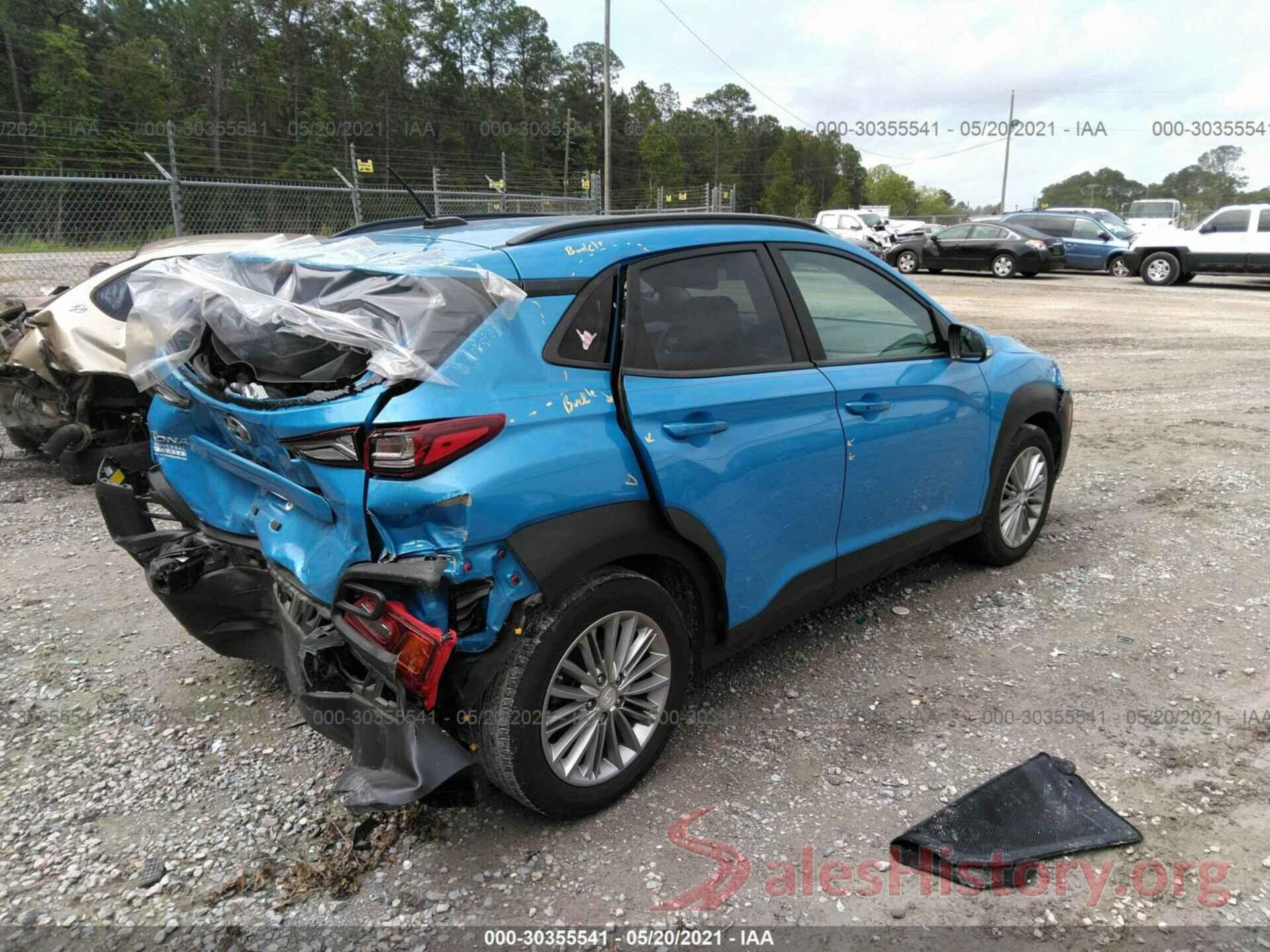 KM8K22AA9LU444668 2020 HYUNDAI KONA