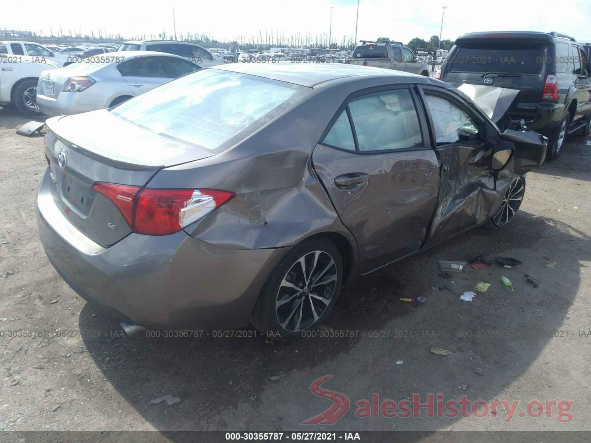 5YFBURHE8HP581539 2017 TOYOTA COROLLA