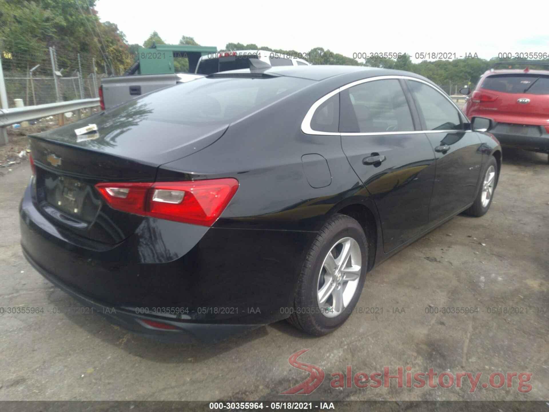 1G1ZB5ST2KF140887 2019 CHEVROLET MALIBU