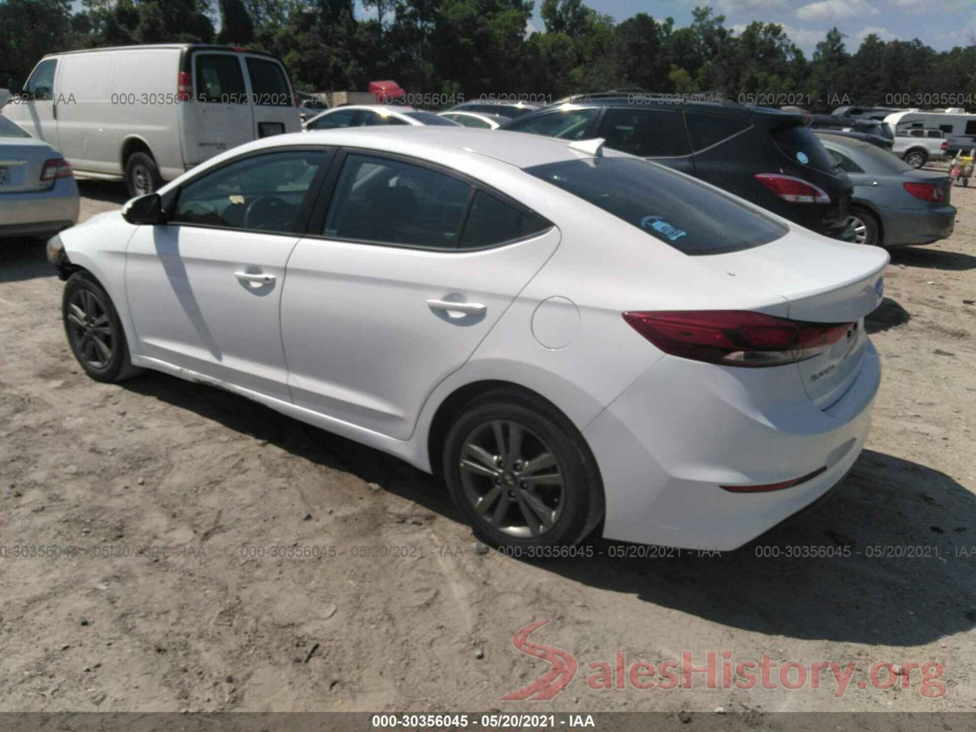 5NPD84LF8JH232089 2018 HYUNDAI ELANTRA