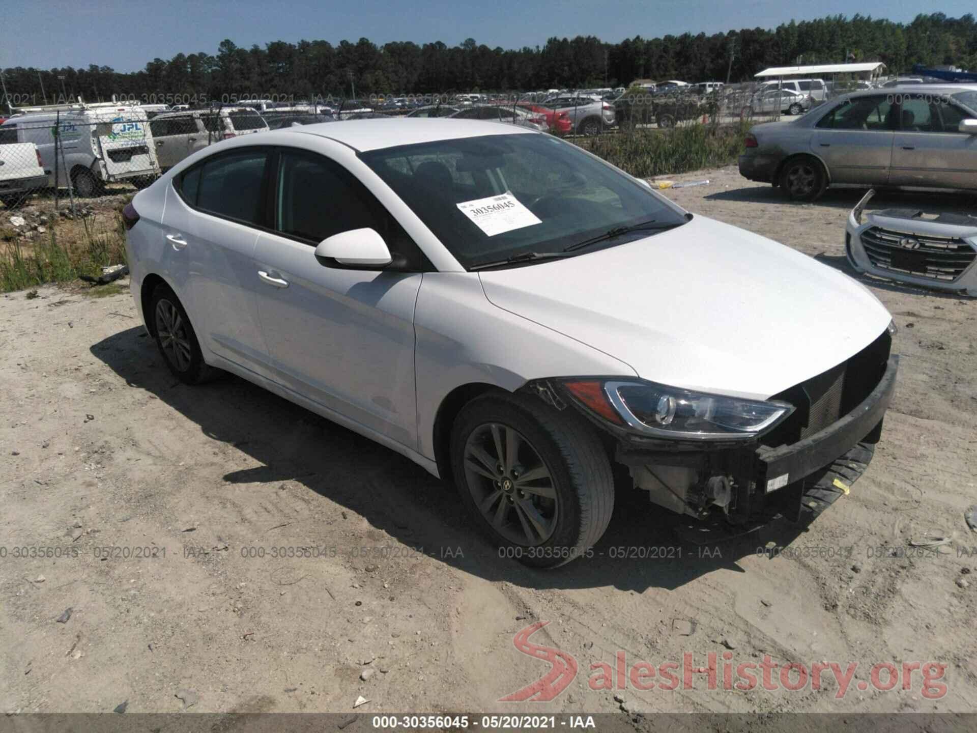 5NPD84LF8JH232089 2018 HYUNDAI ELANTRA