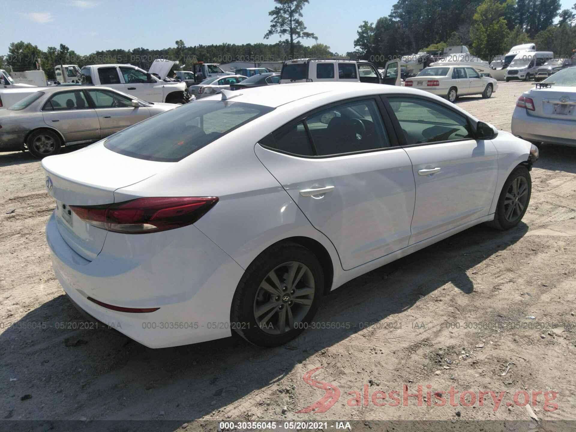 5NPD84LF8JH232089 2018 HYUNDAI ELANTRA