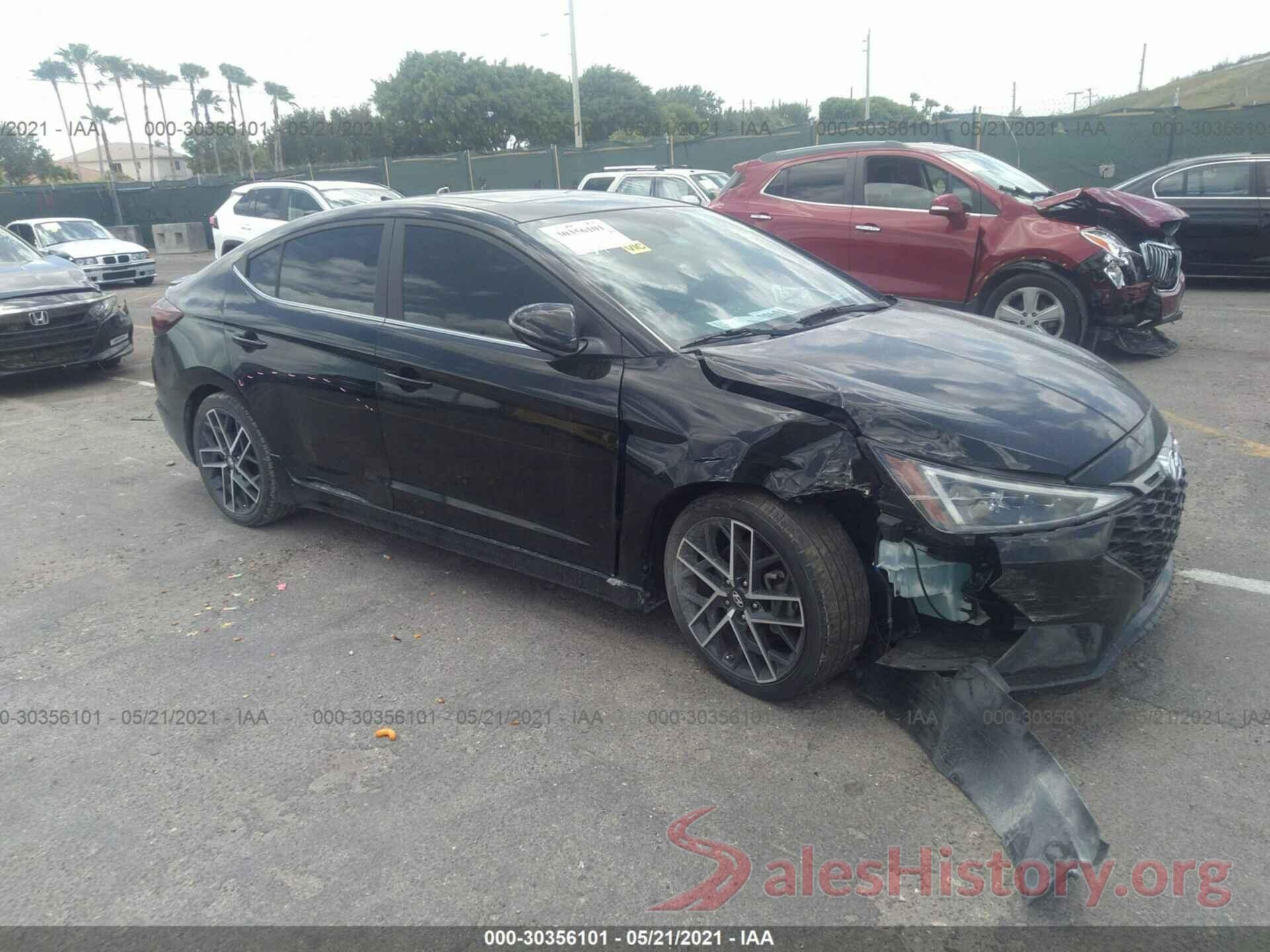 KMHD04LB0KU812816 2019 HYUNDAI ELANTRA