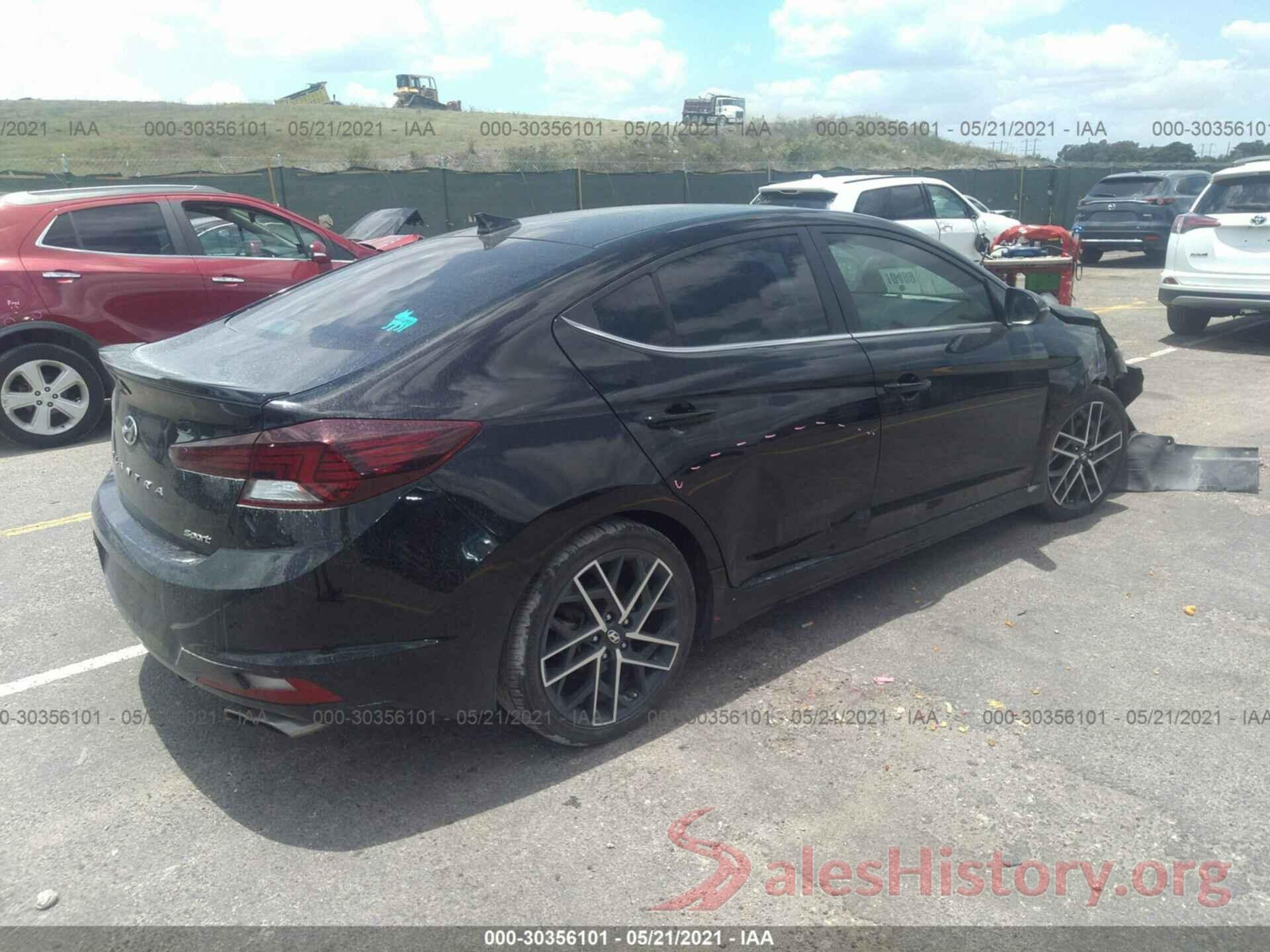 KMHD04LB0KU812816 2019 HYUNDAI ELANTRA