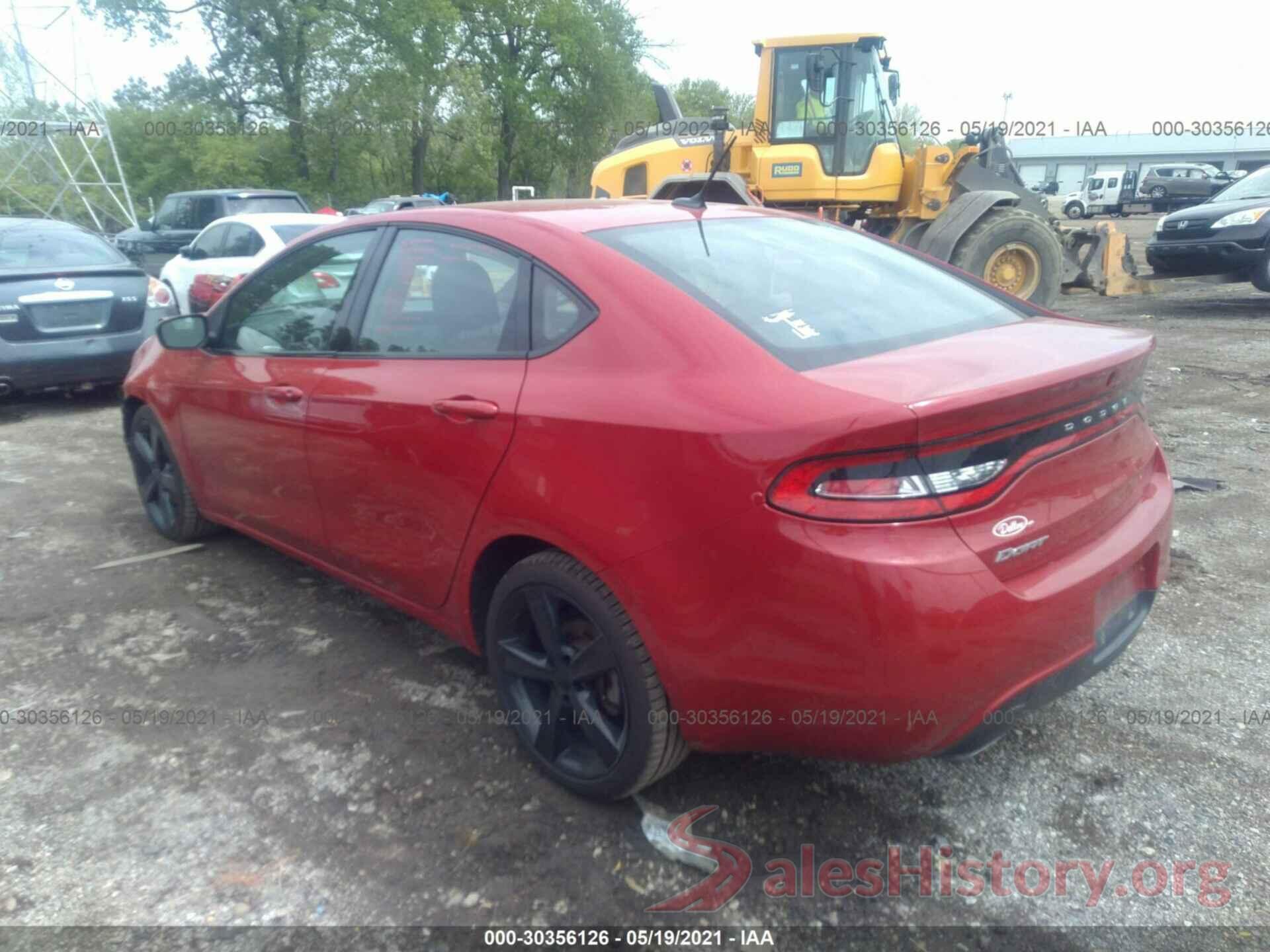 1C3CDFBB1GD578604 2016 DODGE DART