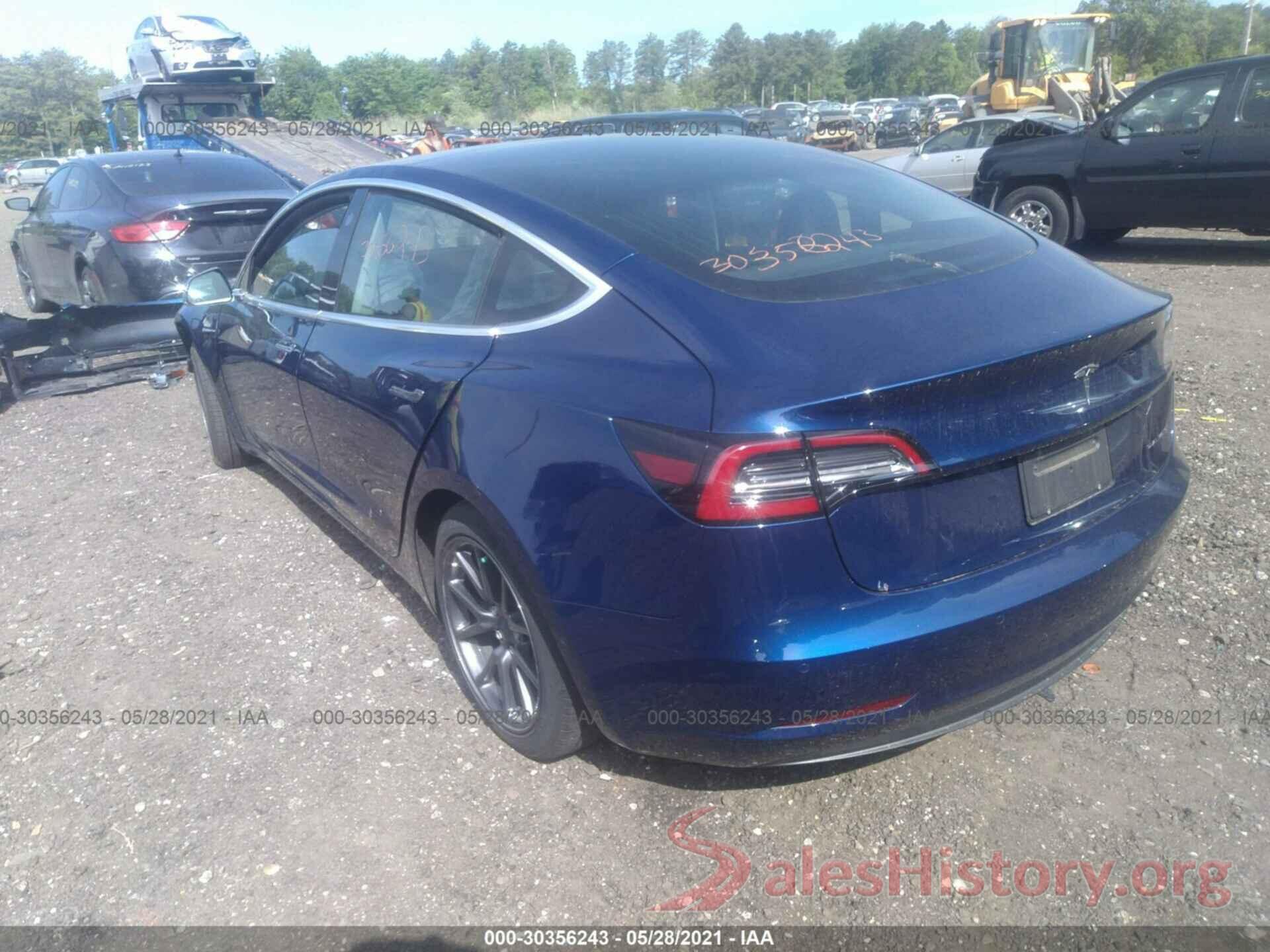 5YJ3E1EB7KF361499 2019 TESLA MODEL 3