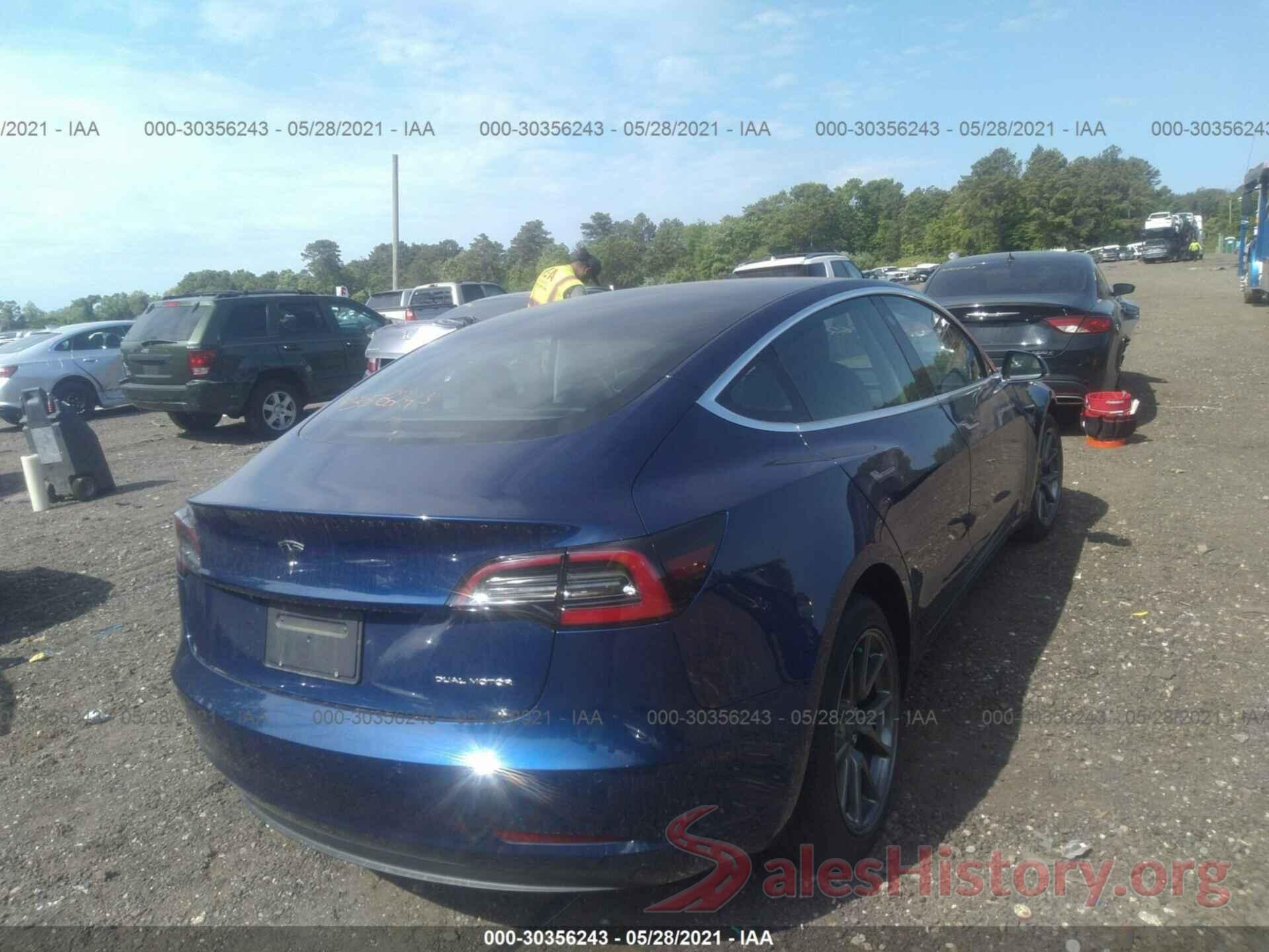 5YJ3E1EB7KF361499 2019 TESLA MODEL 3