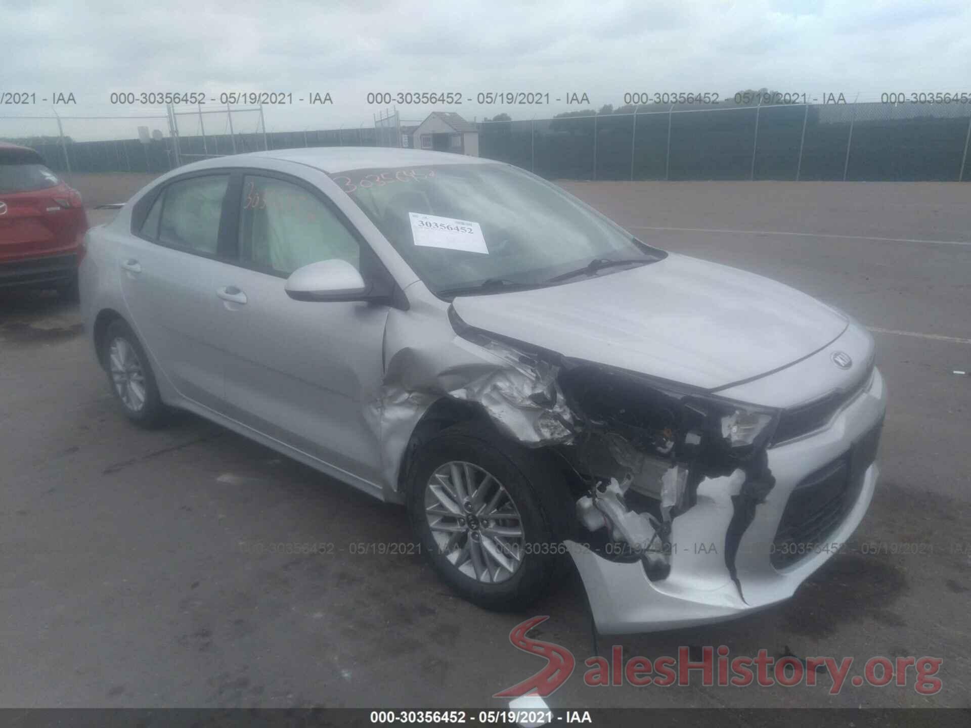 3KPA34ABXJE053784 2018 KIA RIO