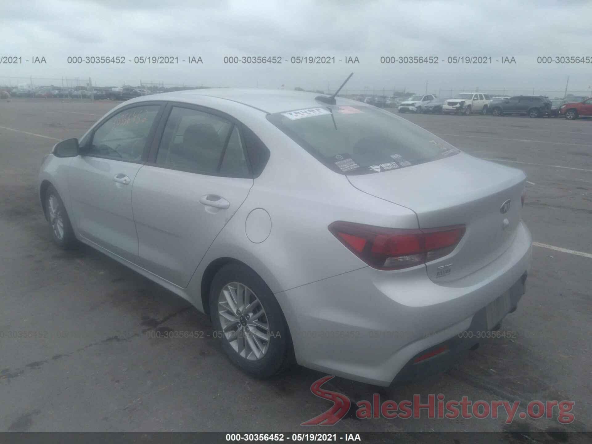 3KPA34ABXJE053784 2018 KIA RIO