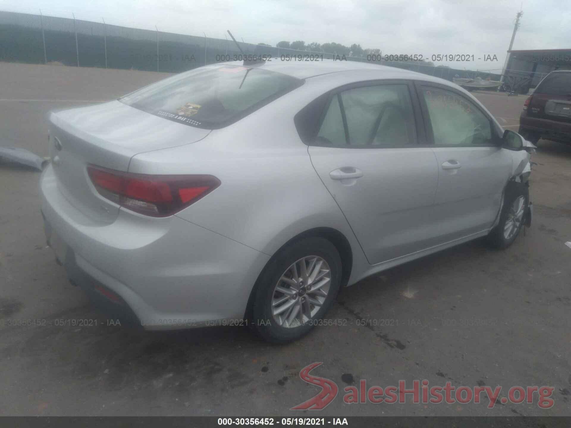 3KPA34ABXJE053784 2018 KIA RIO