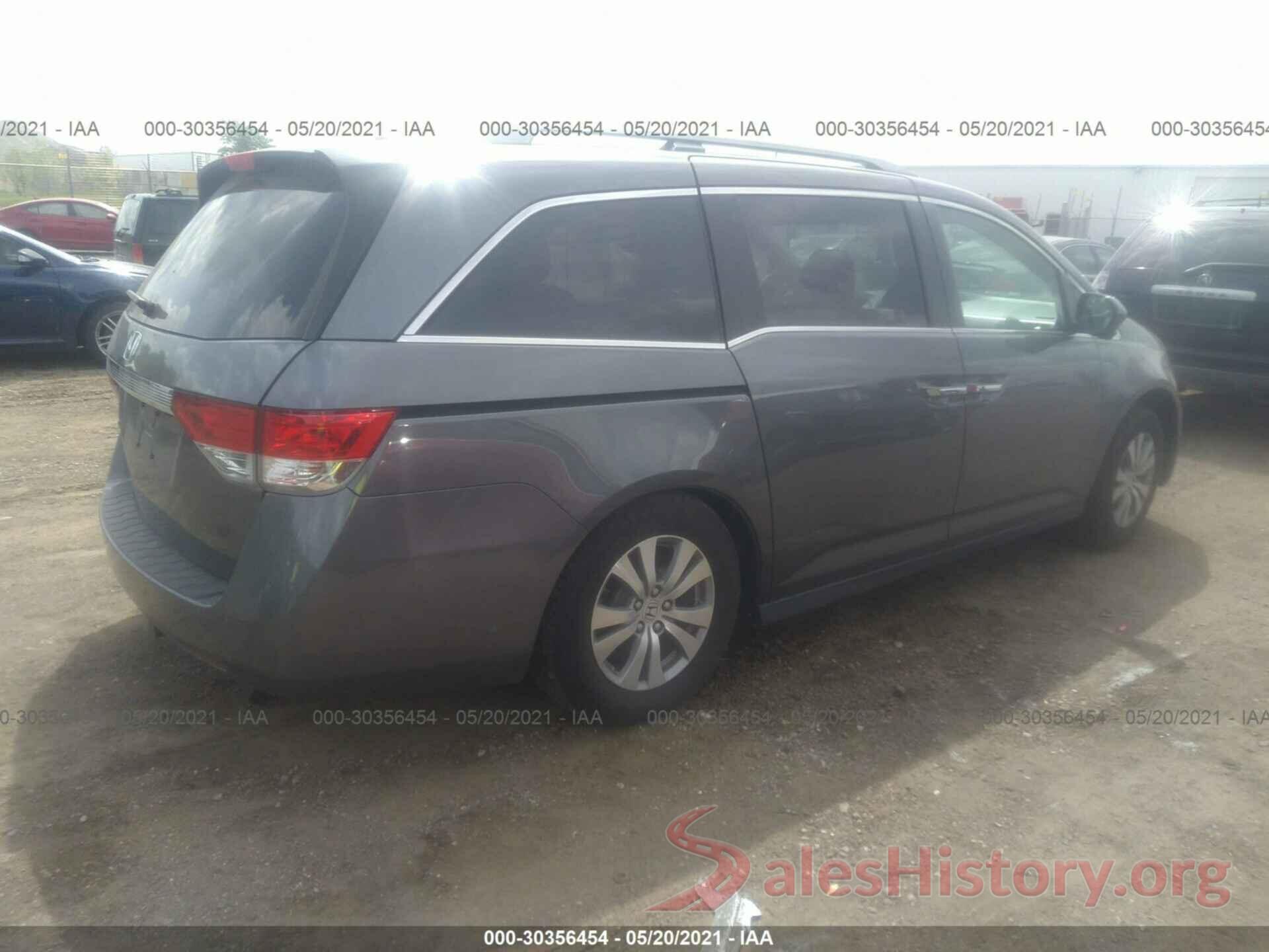 5FNRL5H66HB017192 2017 HONDA ODYSSEY