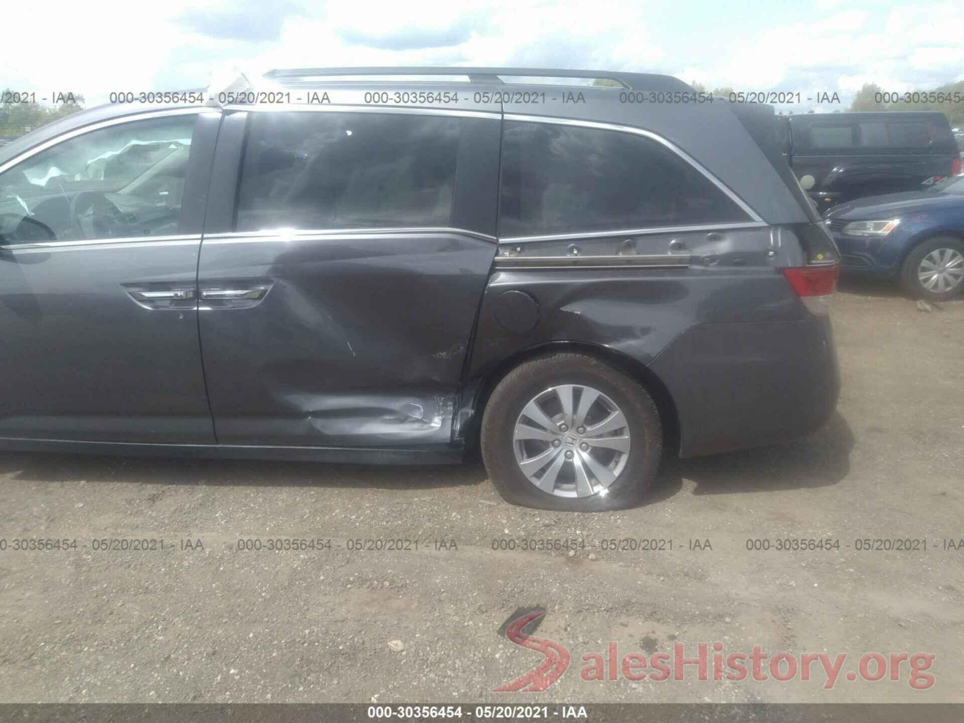 5FNRL5H66HB017192 2017 HONDA ODYSSEY