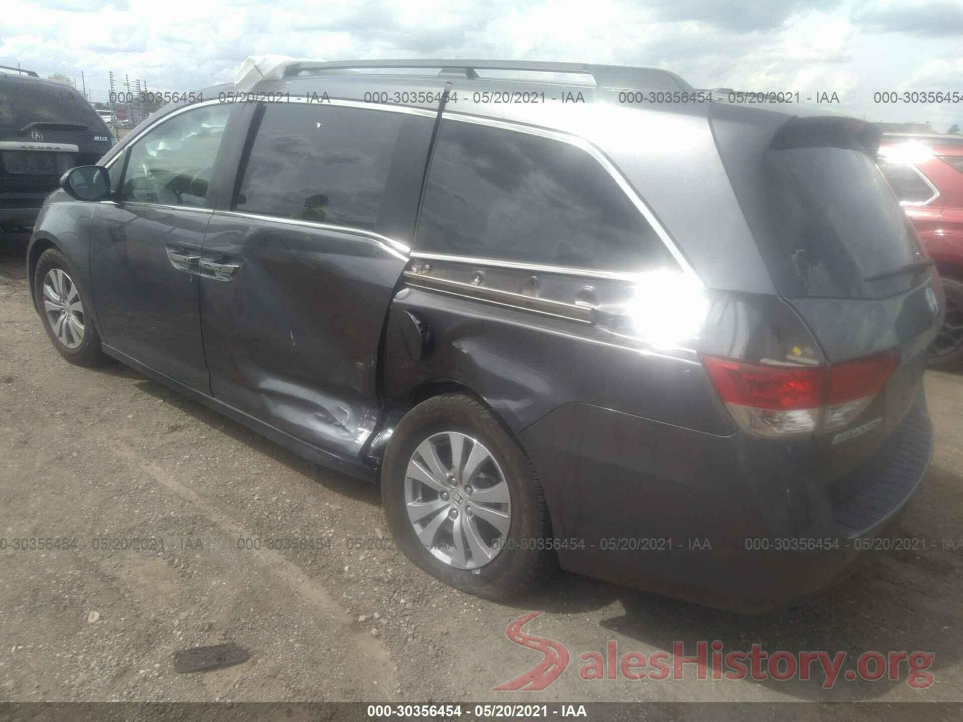 5FNRL5H66HB017192 2017 HONDA ODYSSEY