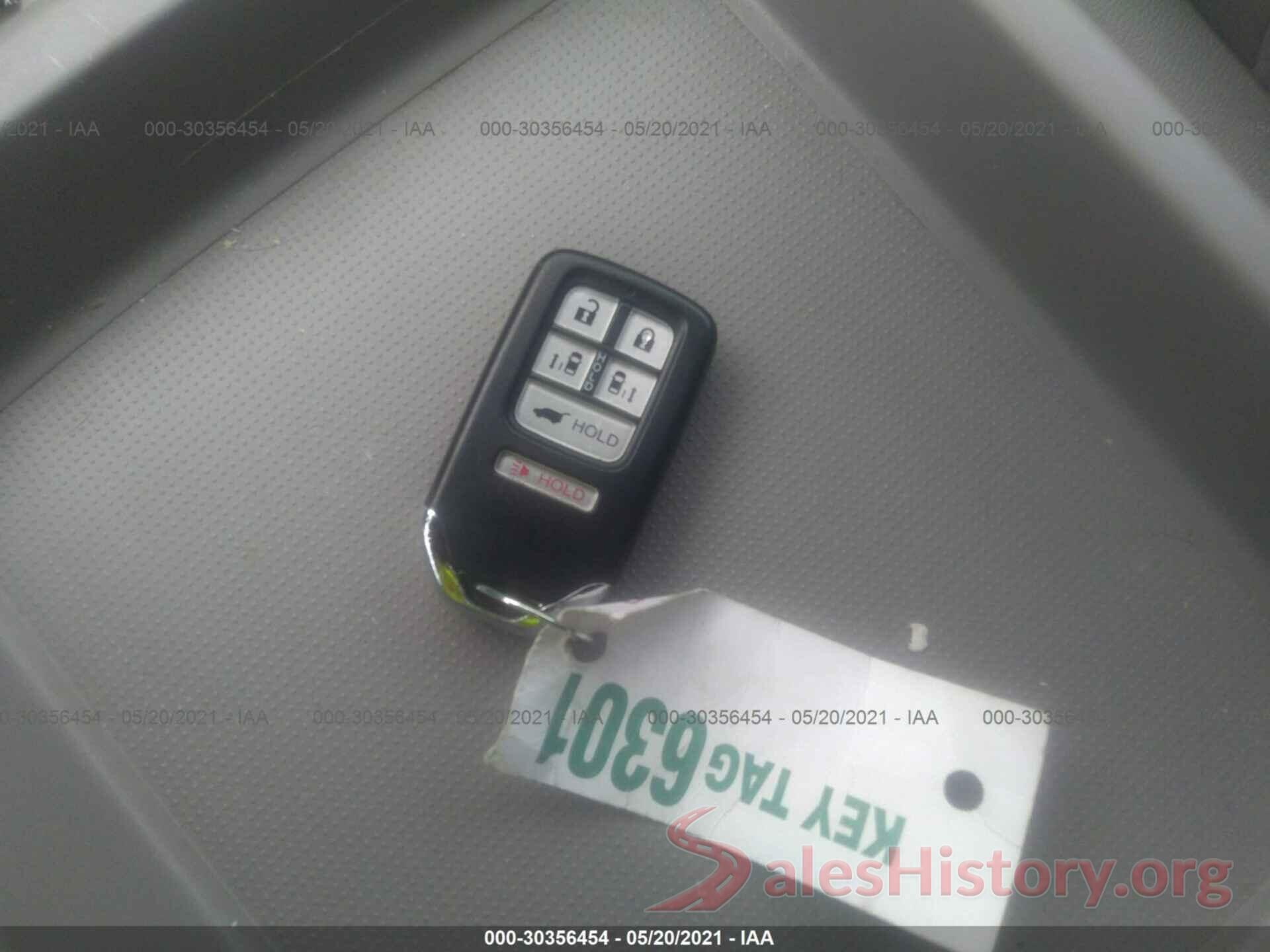 5FNRL5H66HB017192 2017 HONDA ODYSSEY