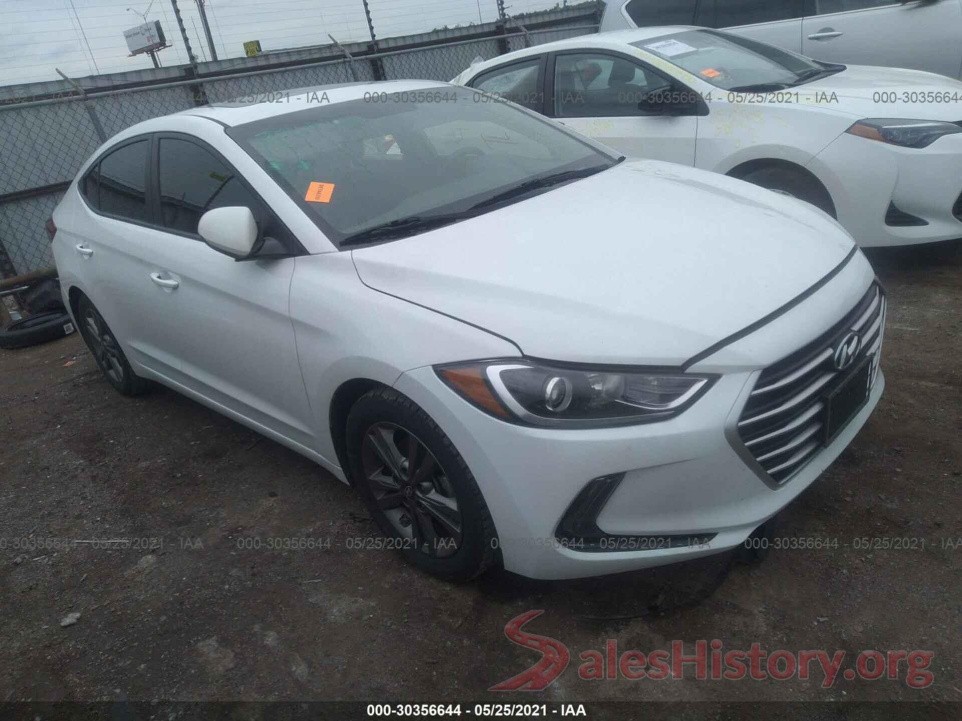 5NPD84LF4JH331864 2018 HYUNDAI ELANTRA