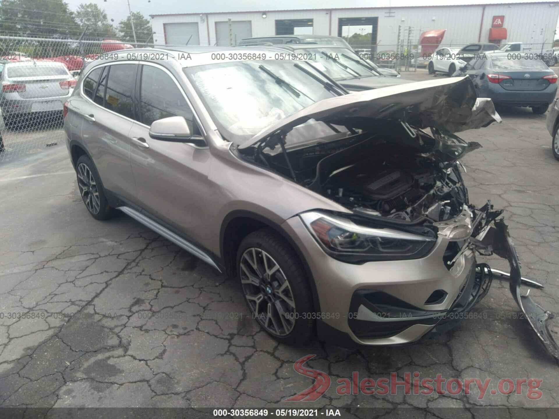 WBXJG7C09M3M70961 2021 BMW X1