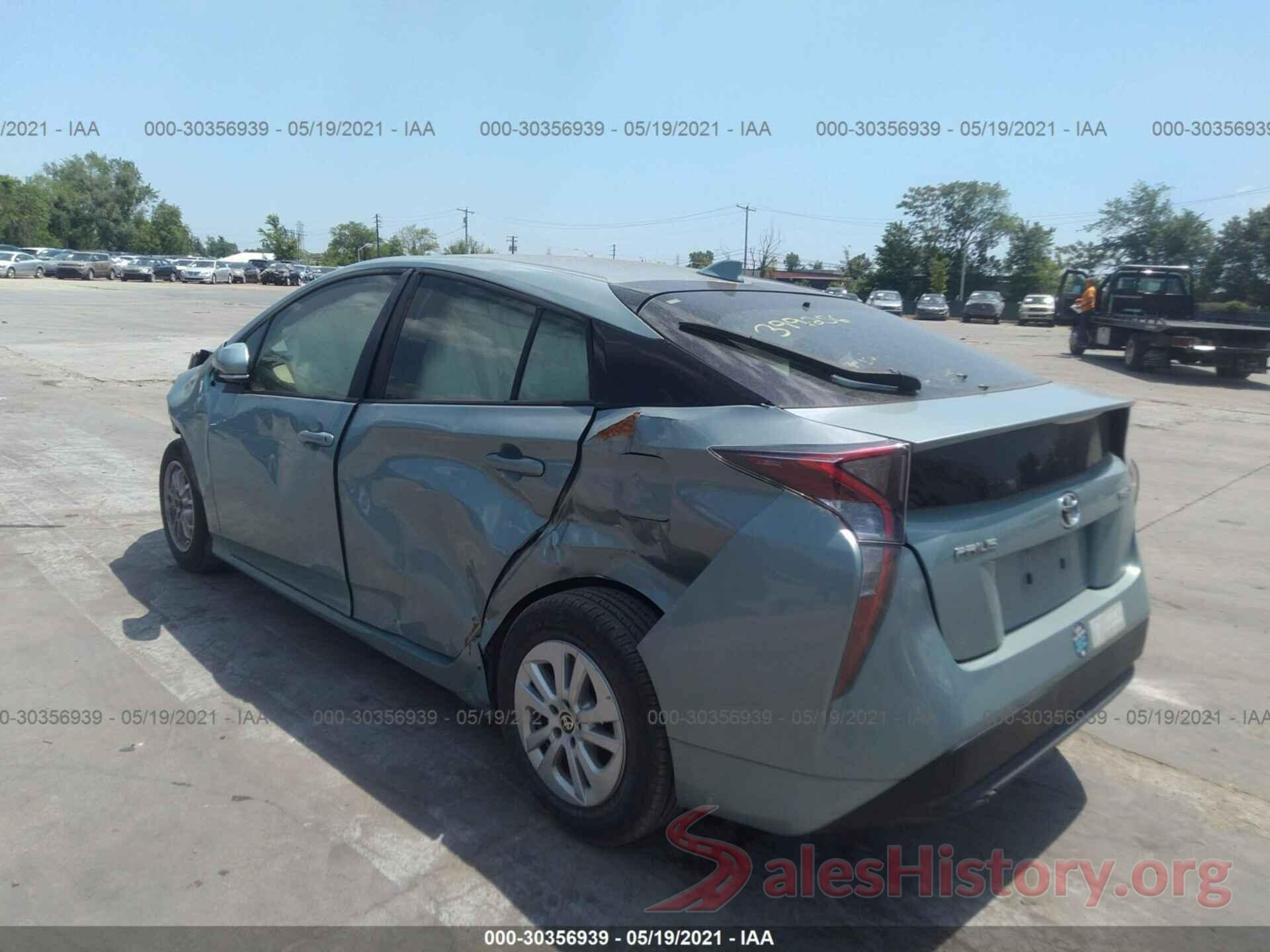 JTDKBRFU4G3513701 2016 TOYOTA PRIUS