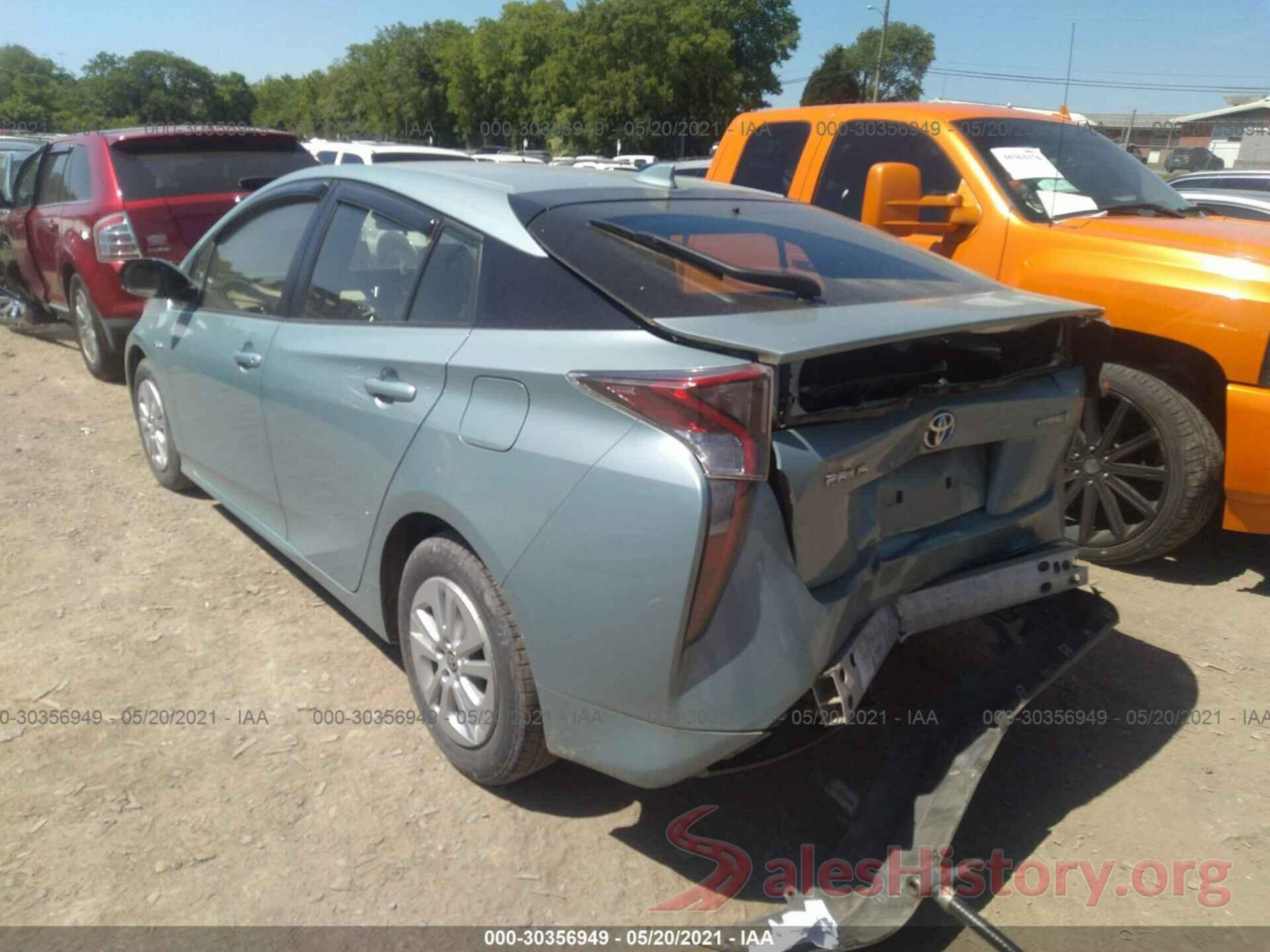 JTDKBRFU9H3038435 2017 TOYOTA PRIUS