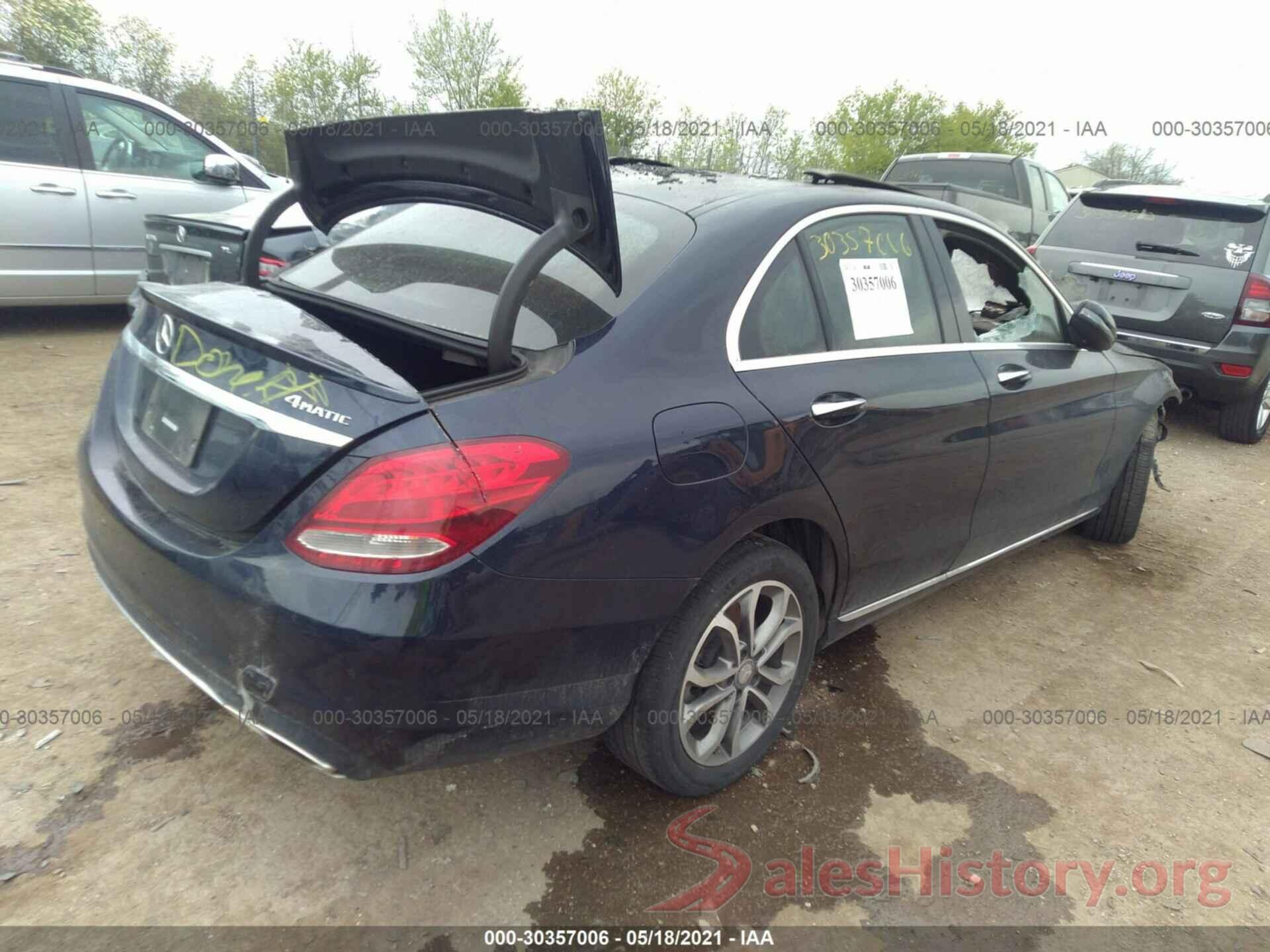 55SWF4KB0GU146620 2016 MERCEDES-BENZ C-CLASS