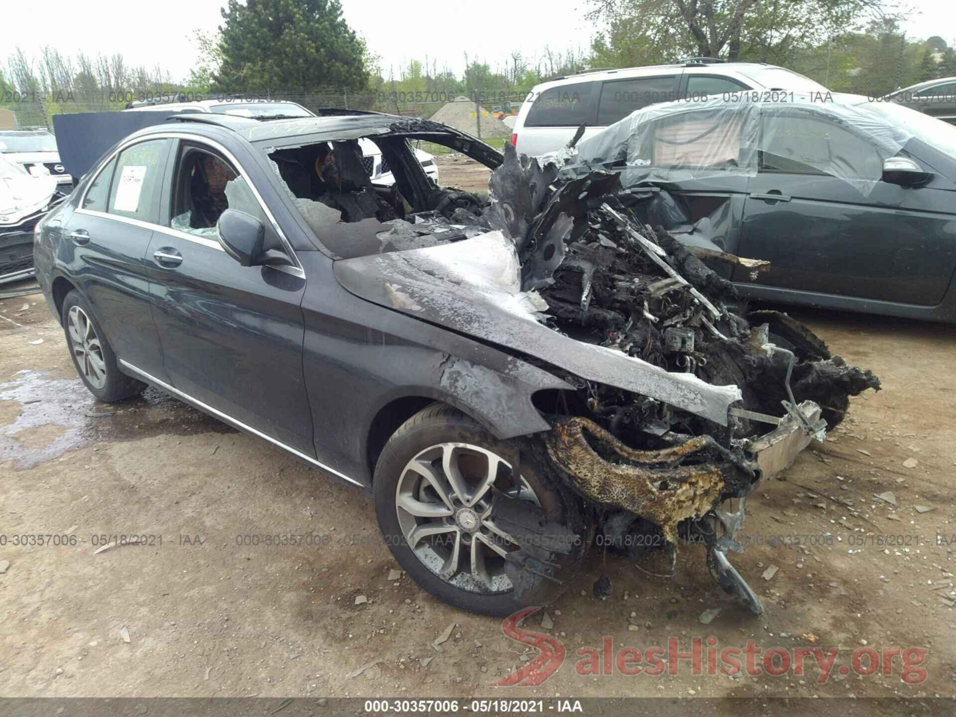 55SWF4KB0GU146620 2016 MERCEDES-BENZ C-CLASS