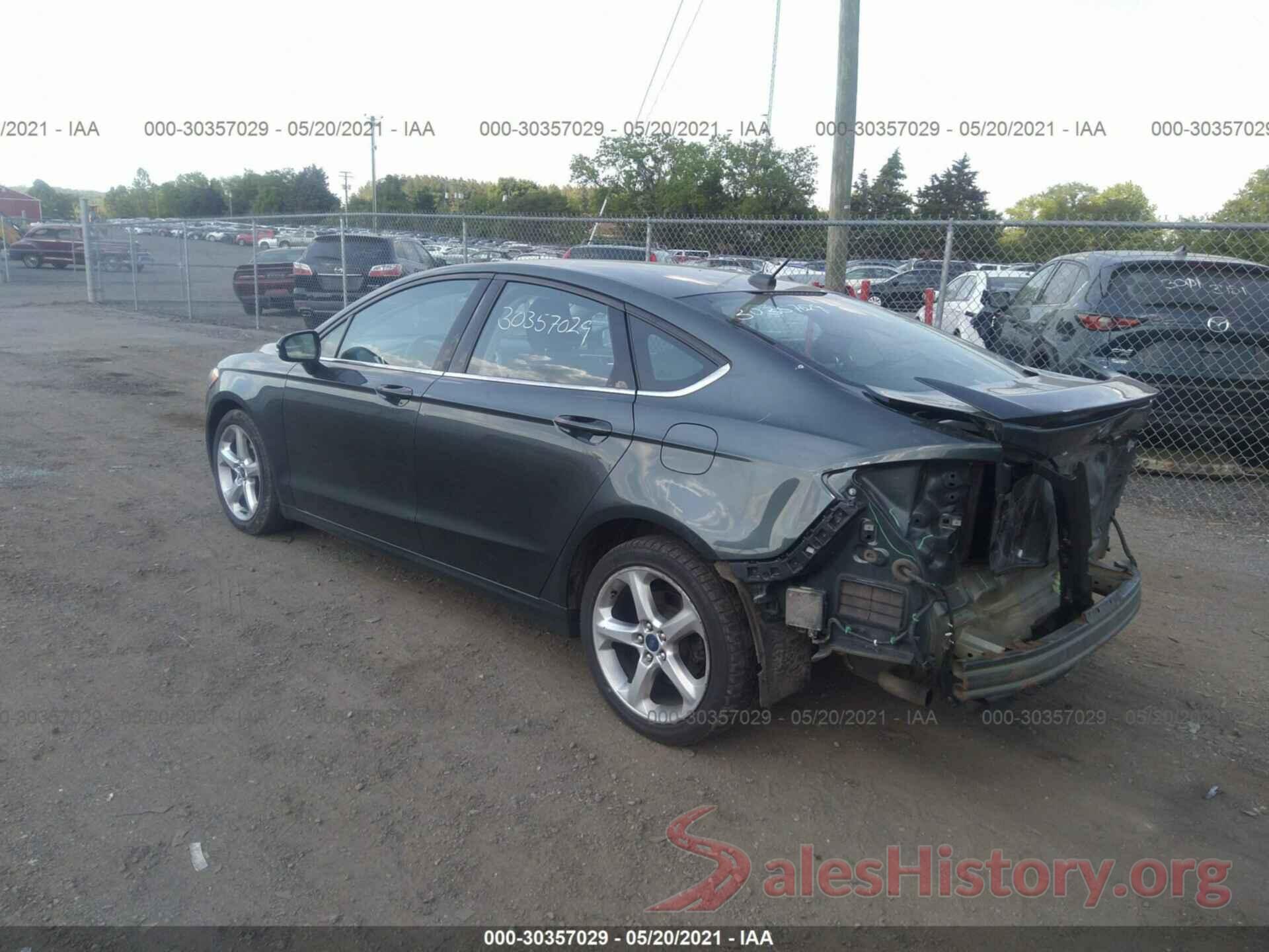 3FA6P0T93GR203450 2016 FORD FUSION