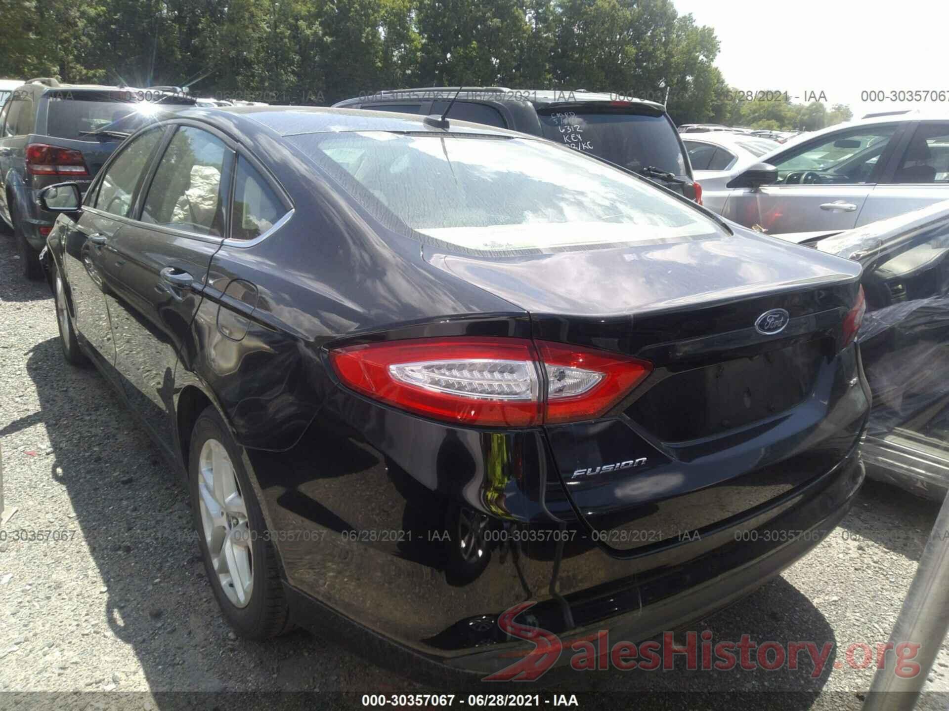 3FA6P0H7XGR294837 2016 FORD FUSION