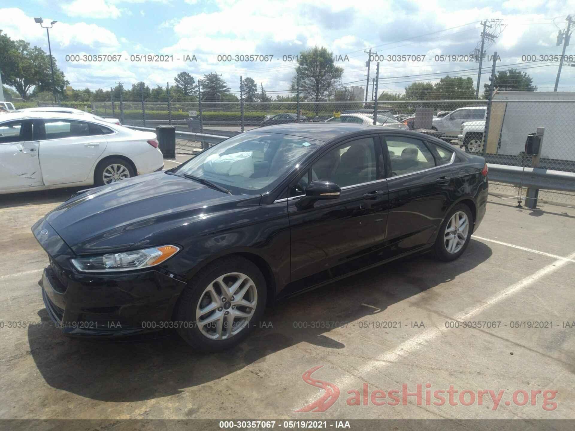 3FA6P0H7XGR294837 2016 FORD FUSION