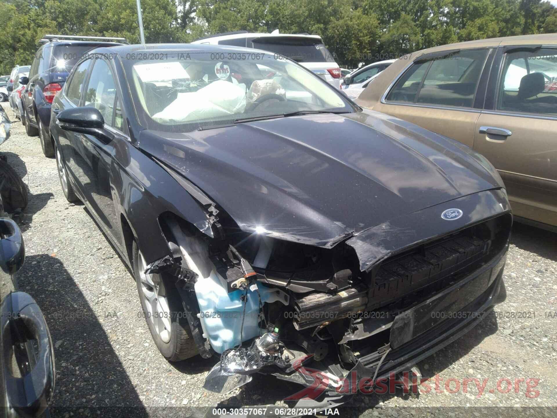 3FA6P0H7XGR294837 2016 FORD FUSION