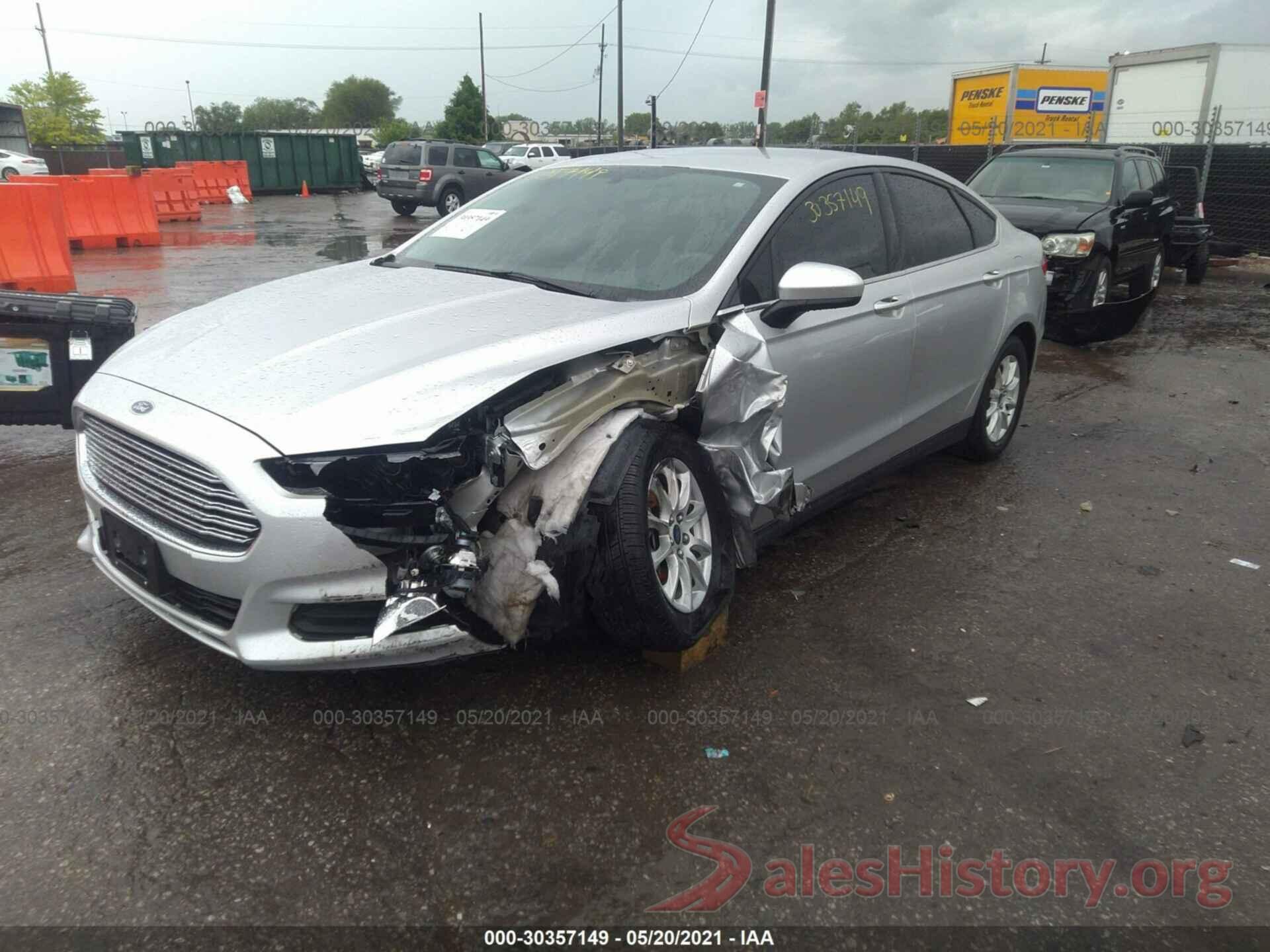 3FA6P0G78GR332373 2016 FORD FUSION