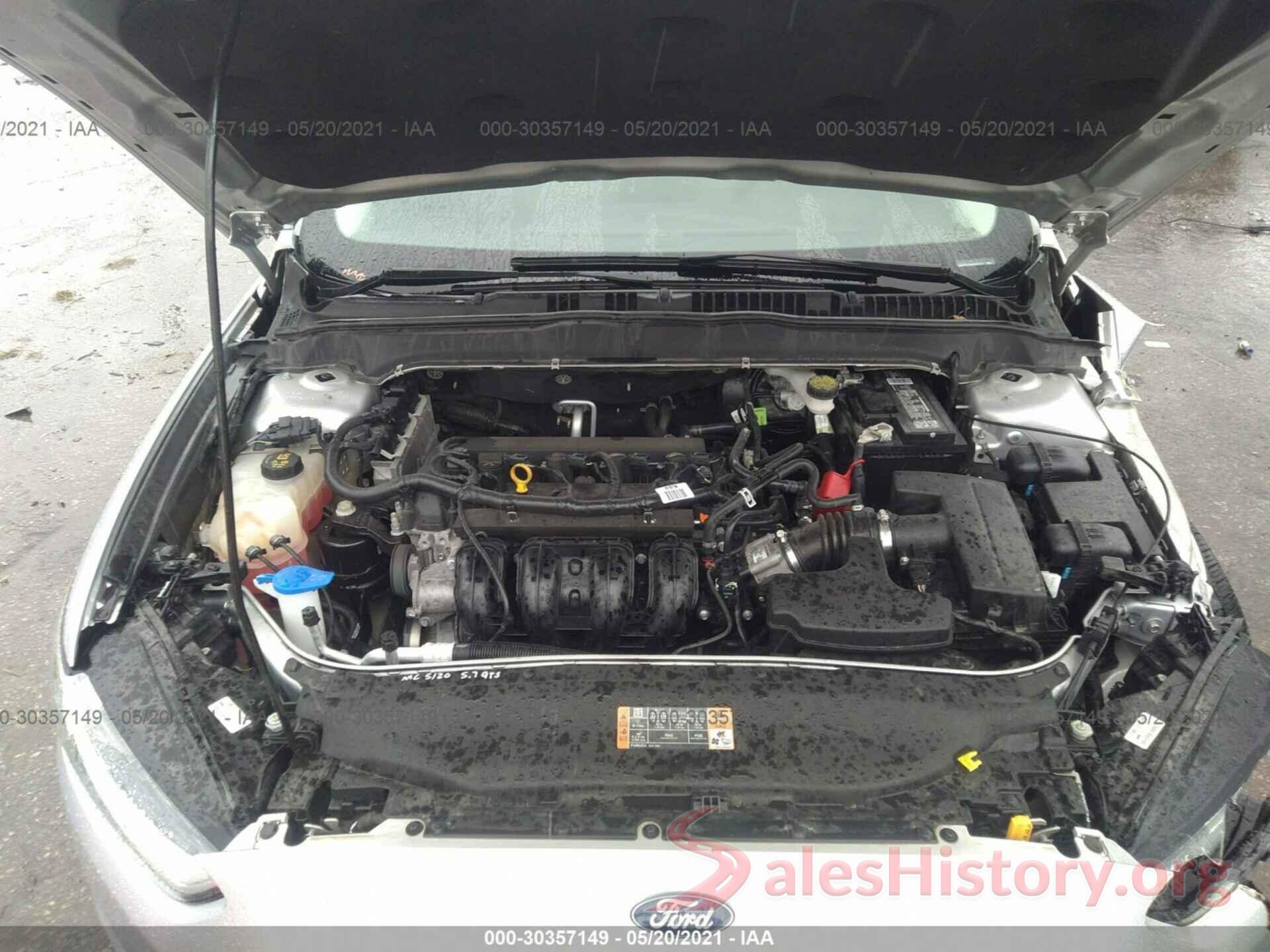 3FA6P0G78GR332373 2016 FORD FUSION