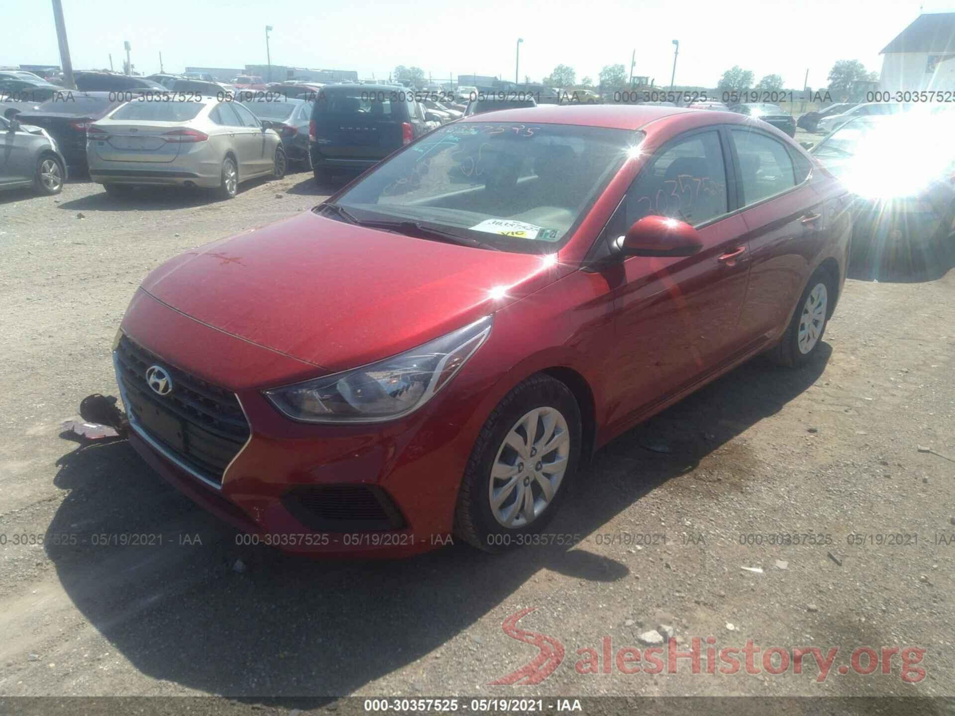 3KPC24A3XJE018621 2018 HYUNDAI ACCENT