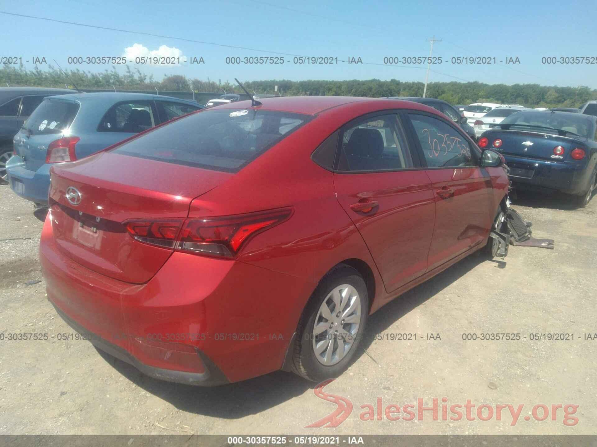 3KPC24A3XJE018621 2018 HYUNDAI ACCENT