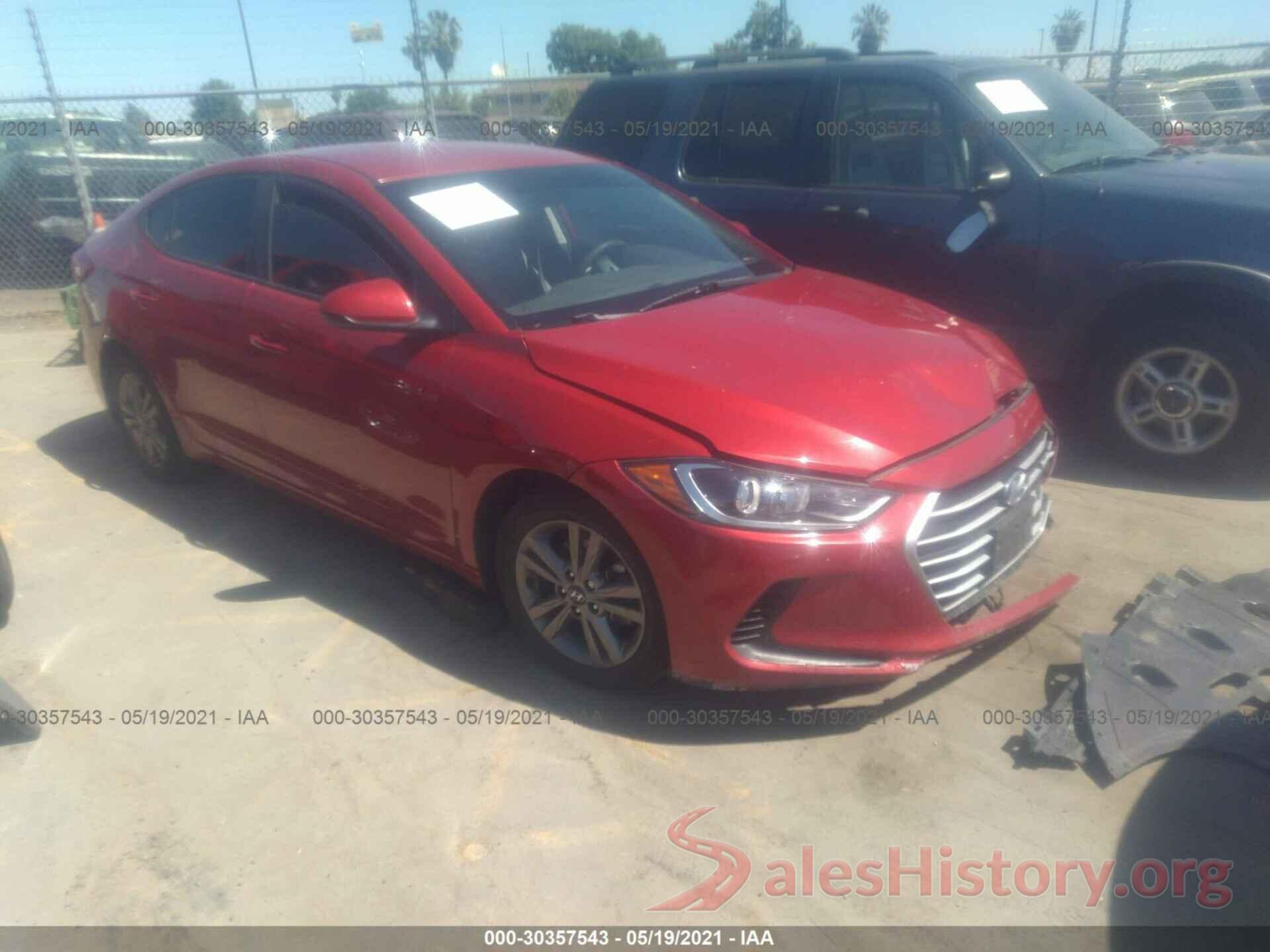 5NPD84LF1HH023089 2017 HYUNDAI ELANTRA