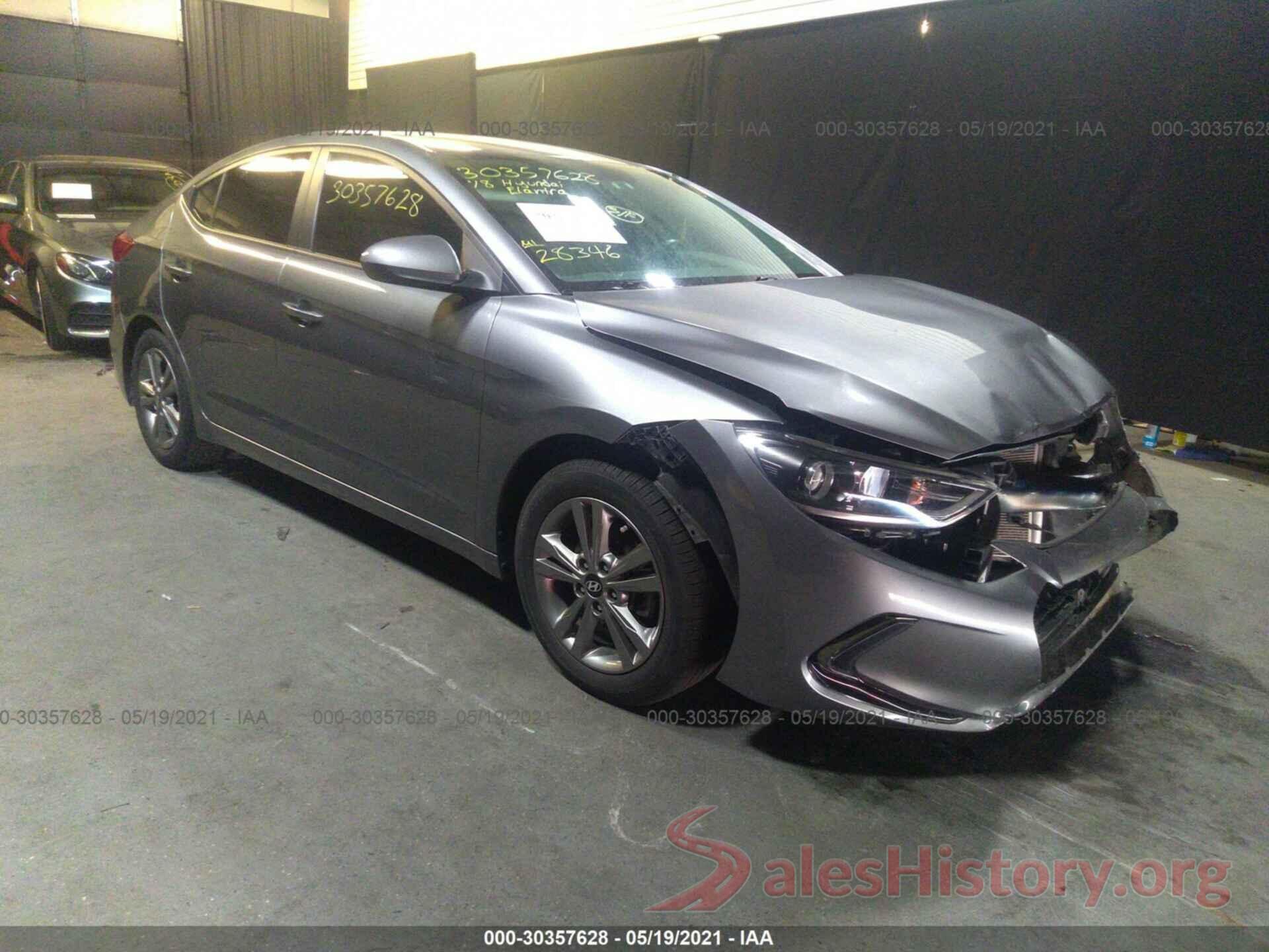 5NPD84LF2JH335881 2018 HYUNDAI ELANTRA