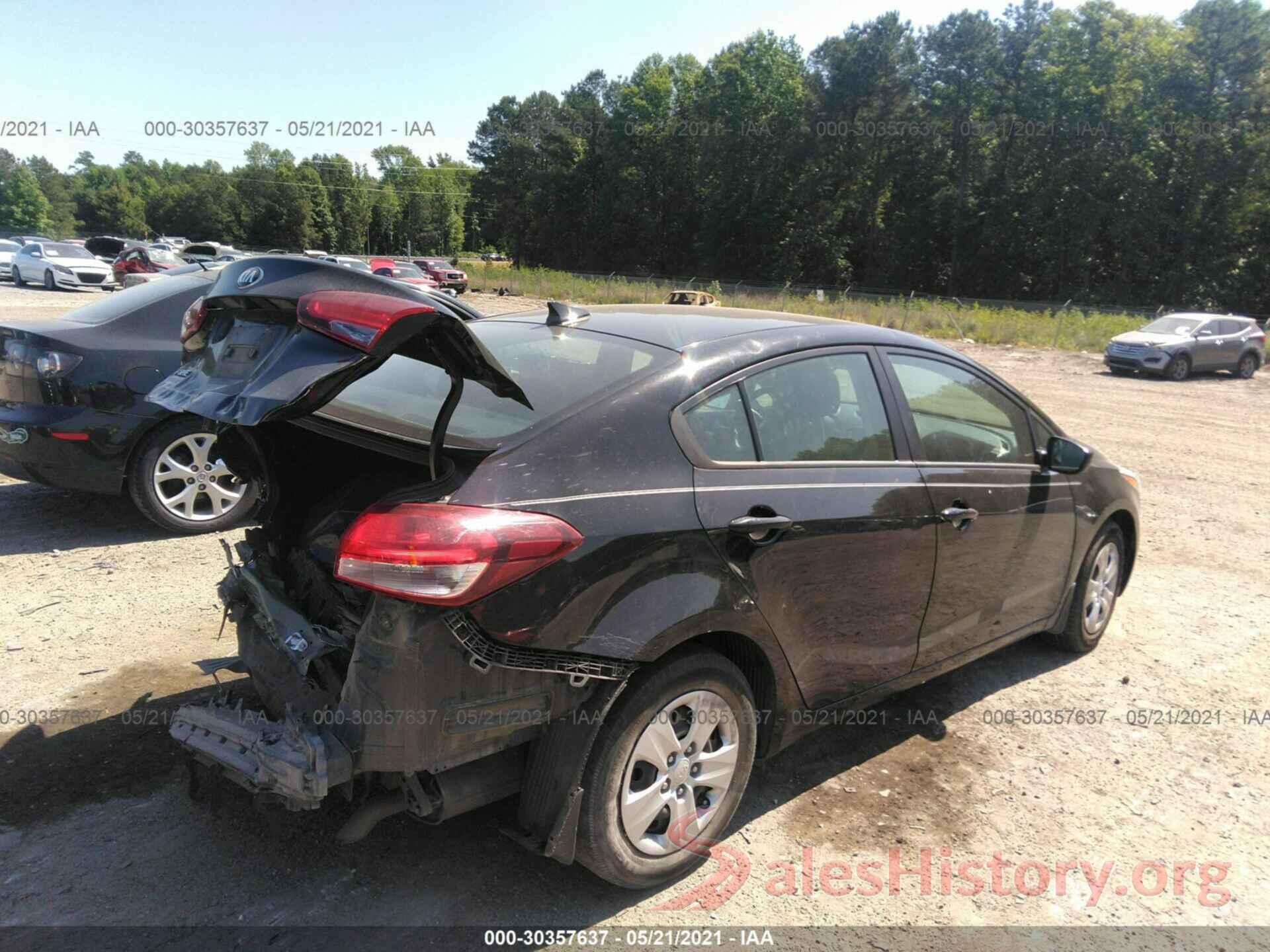 3KPFL4A72JE256430 2018 KIA FORTE