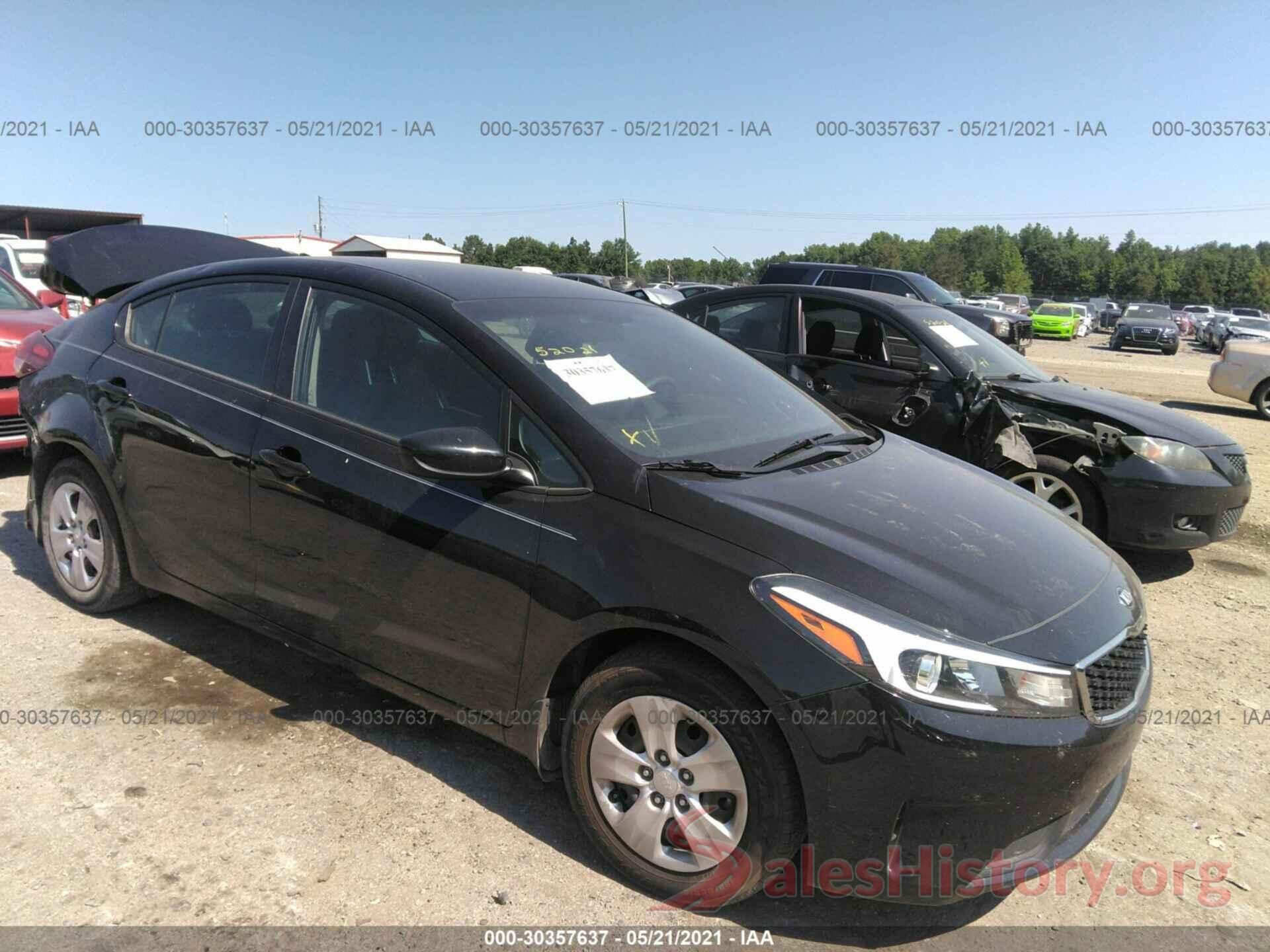 3KPFL4A72JE256430 2018 KIA FORTE