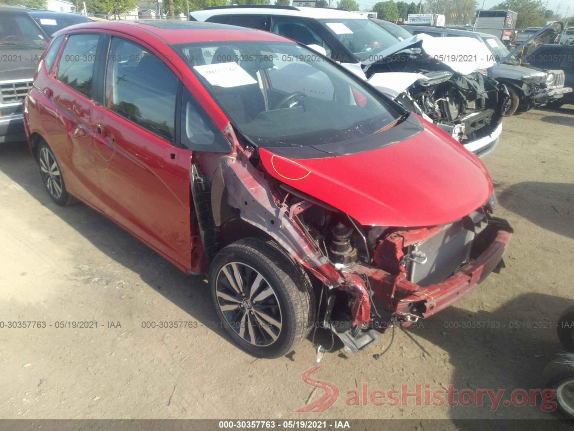 JHMGK5H77HS023846 2017 HONDA FIT