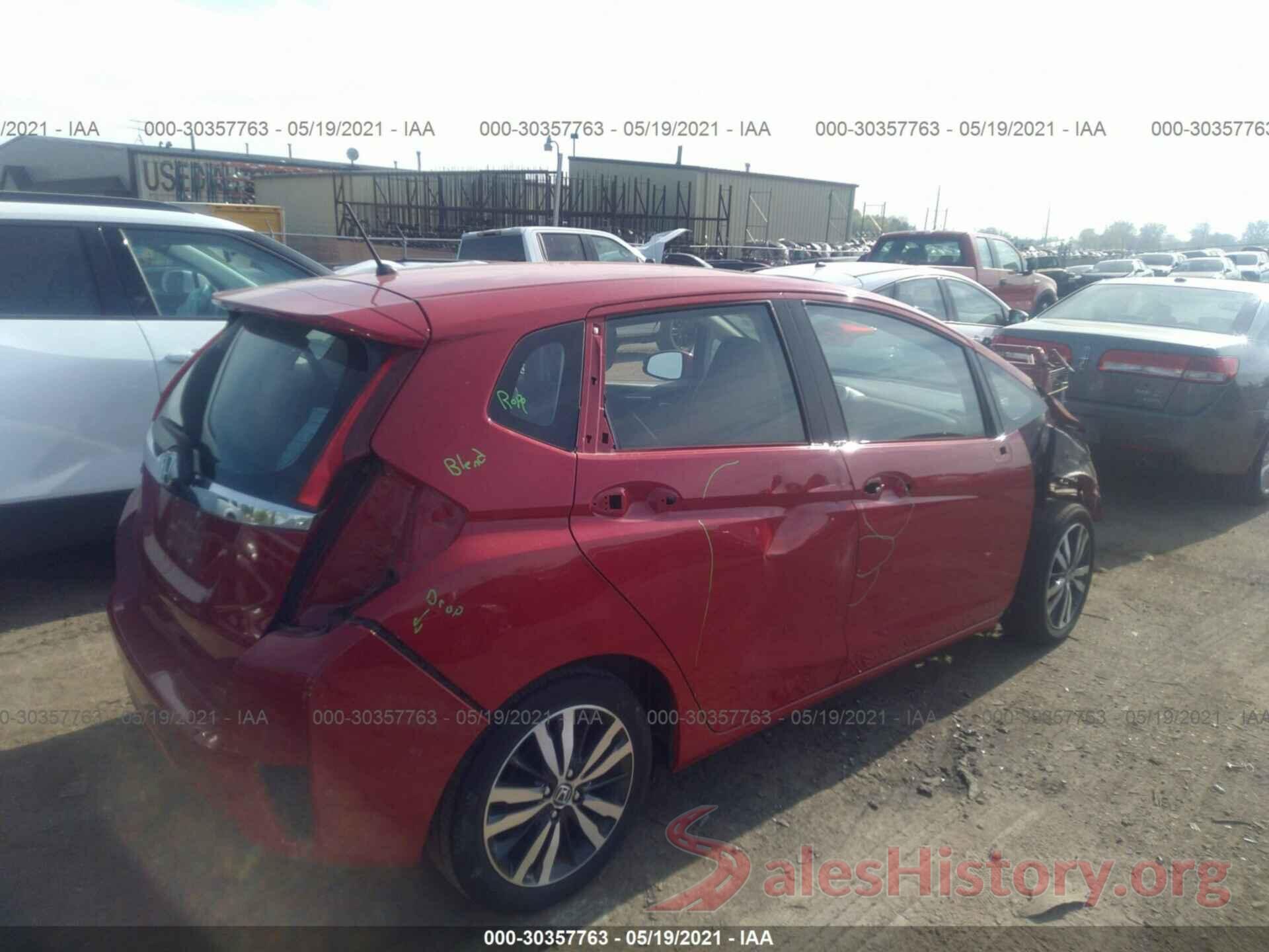 JHMGK5H77HS023846 2017 HONDA FIT