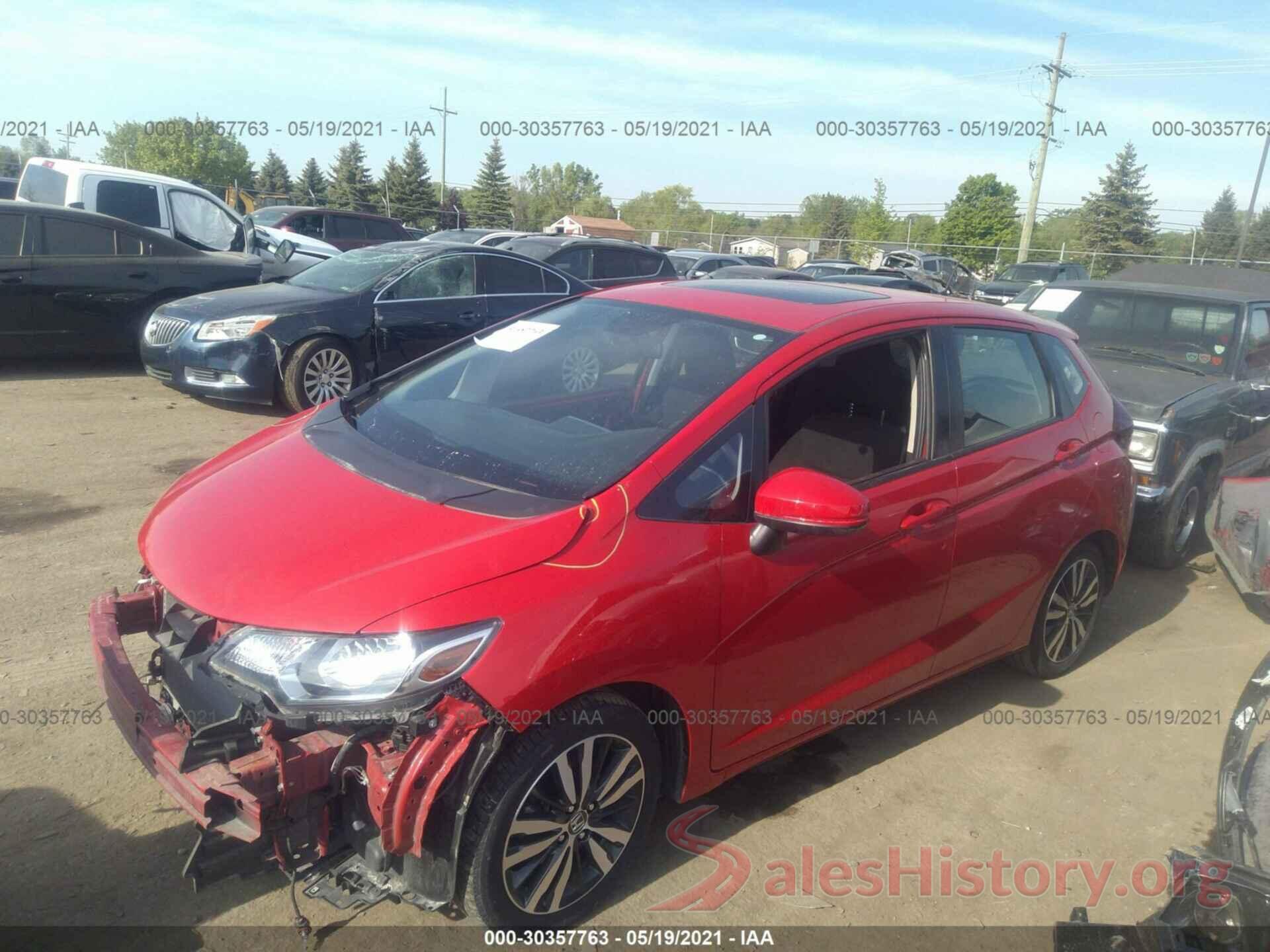 JHMGK5H77HS023846 2017 HONDA FIT