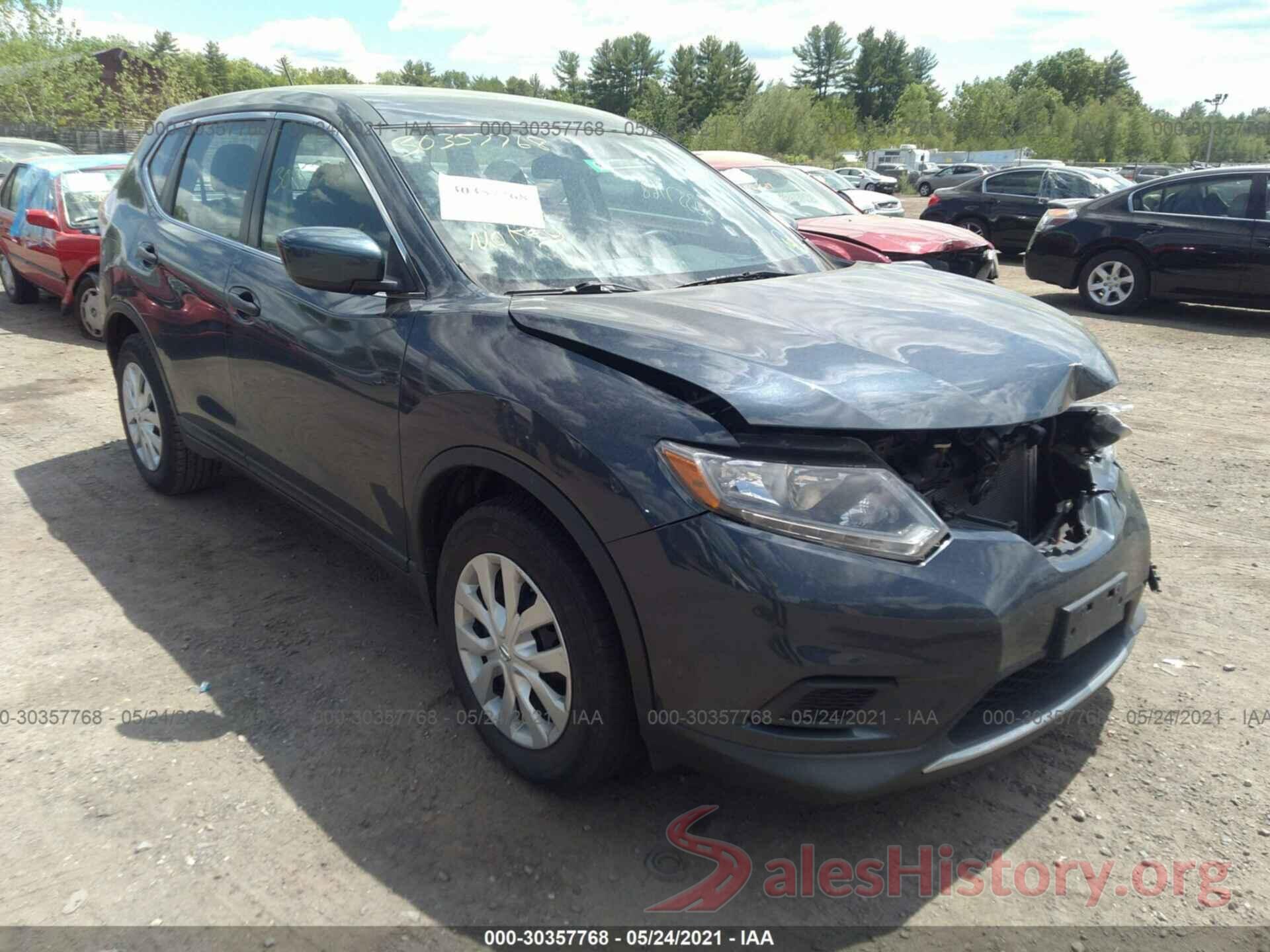 KNMAT2MV3GP652240 2016 NISSAN ROGUE