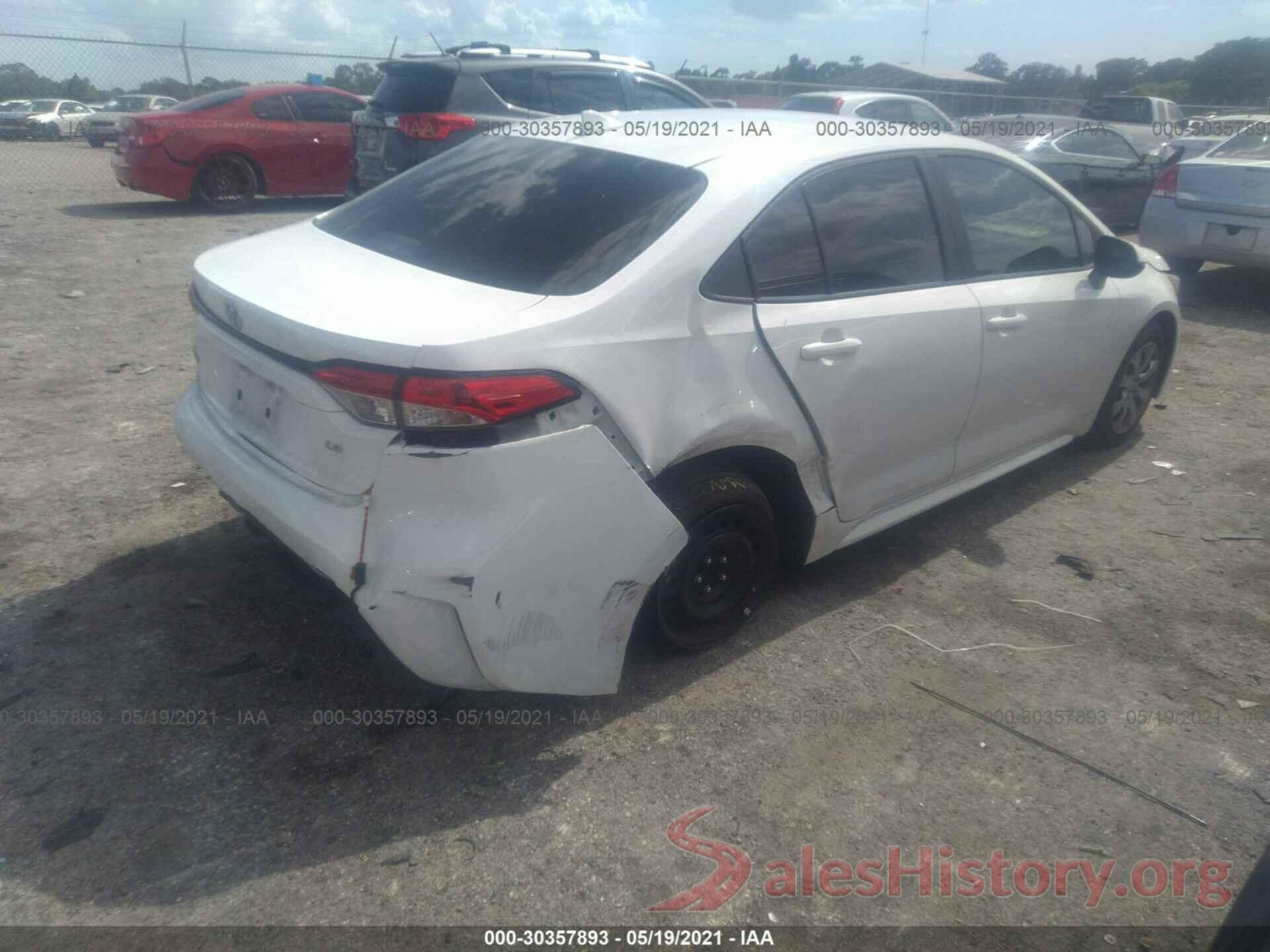 5YFEPRAE9LP073491 2020 TOYOTA COROLLA