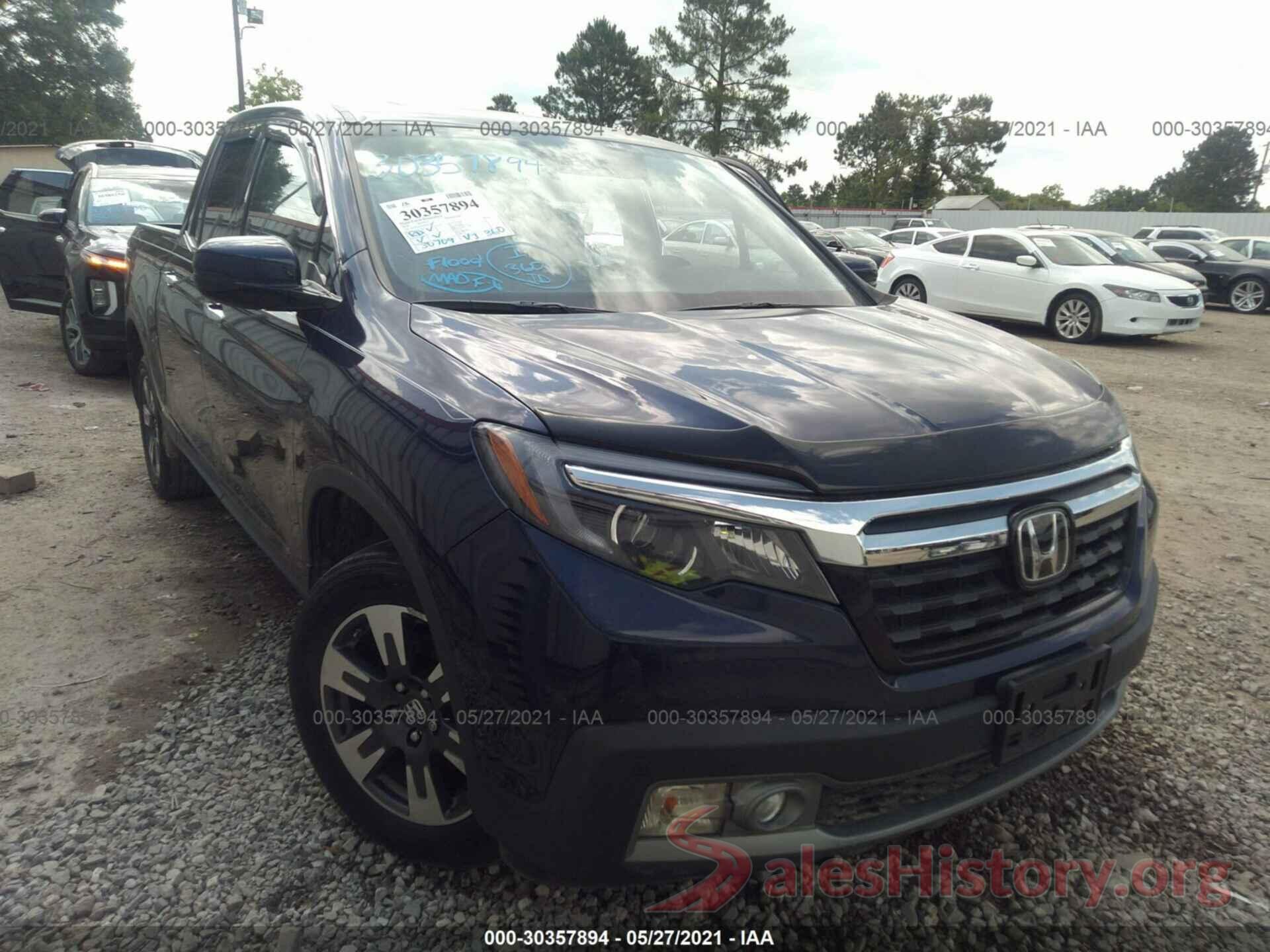 5FPYK3F7XKB026281 2019 HONDA RIDGELINE