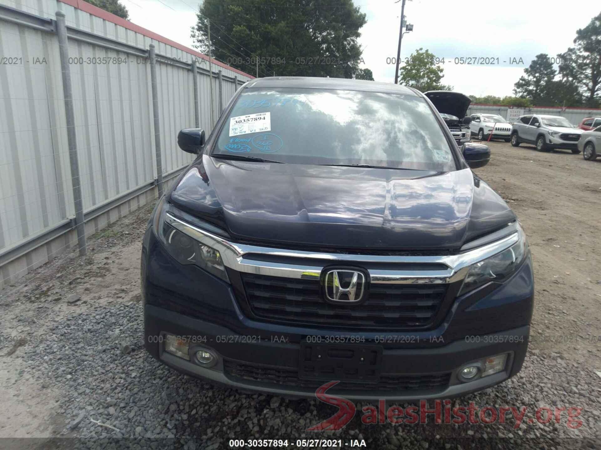 5FPYK3F7XKB026281 2019 HONDA RIDGELINE