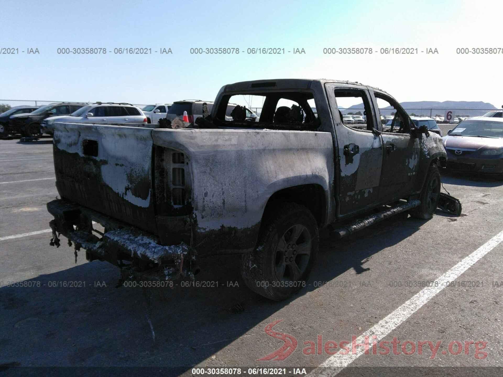 1GCGTDEN7K1321189 2019 CHEVROLET COLORADO